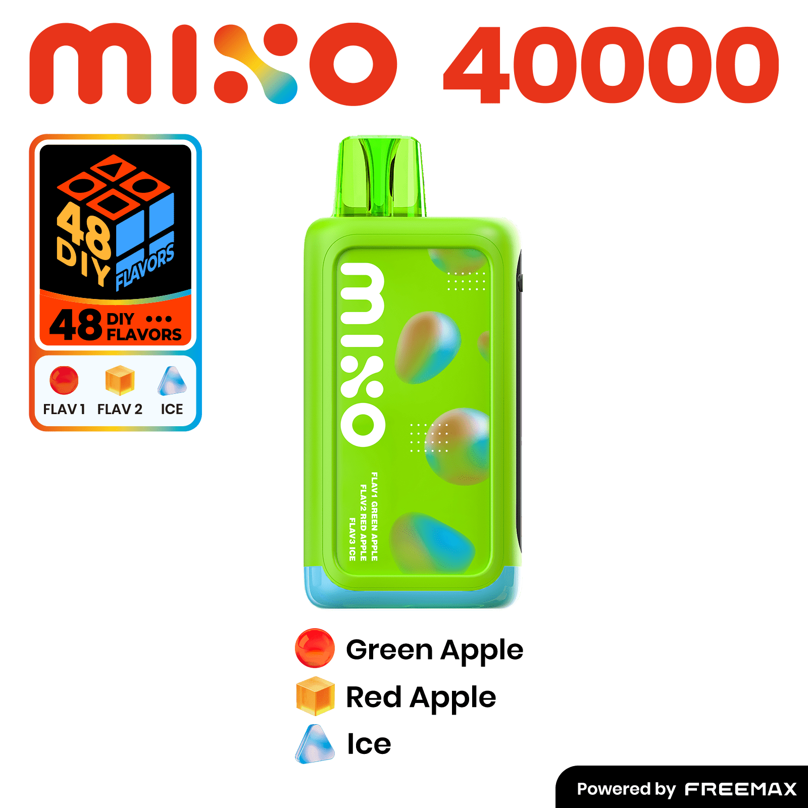 MIXO 40K by Freemax 3 Flavored Disposable