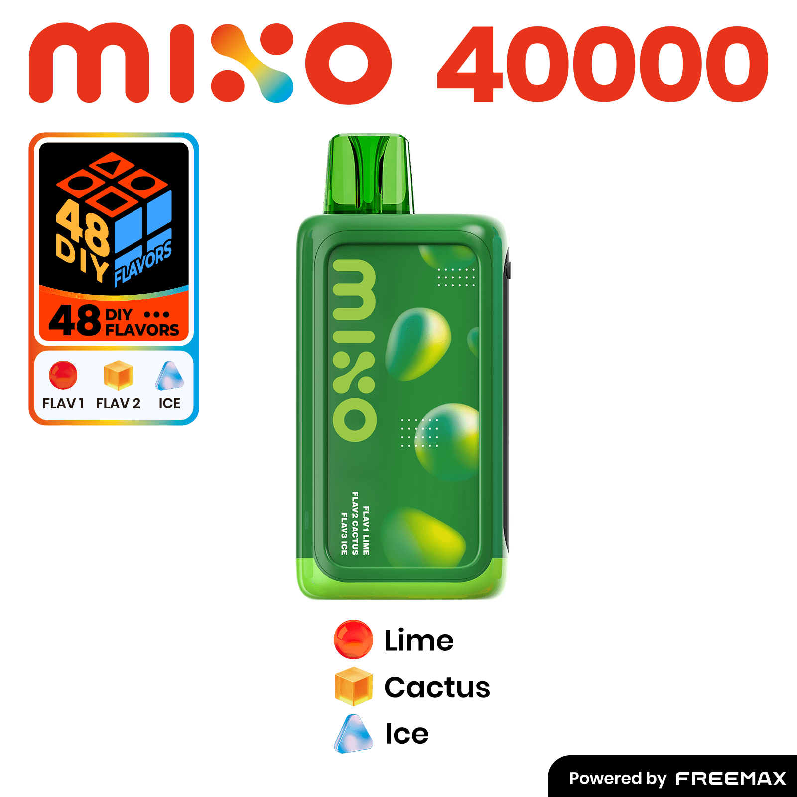 MIXO 40K by Freemax 3 Flavored Disposable
