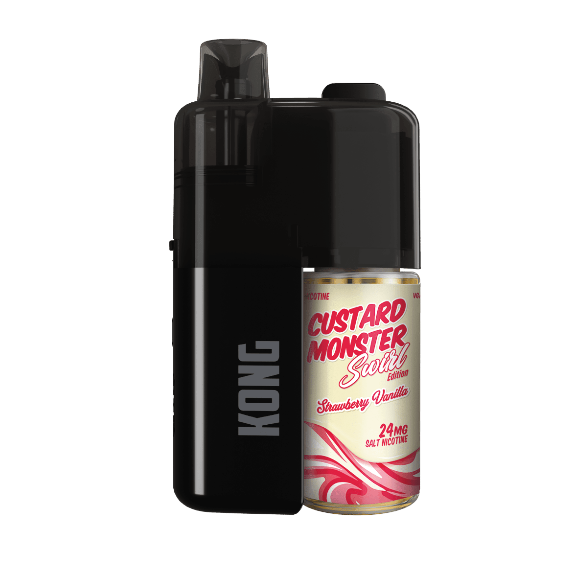 Monster Vape Labs x Kong 50K Disposable — Strawberry Vanilla 24mg