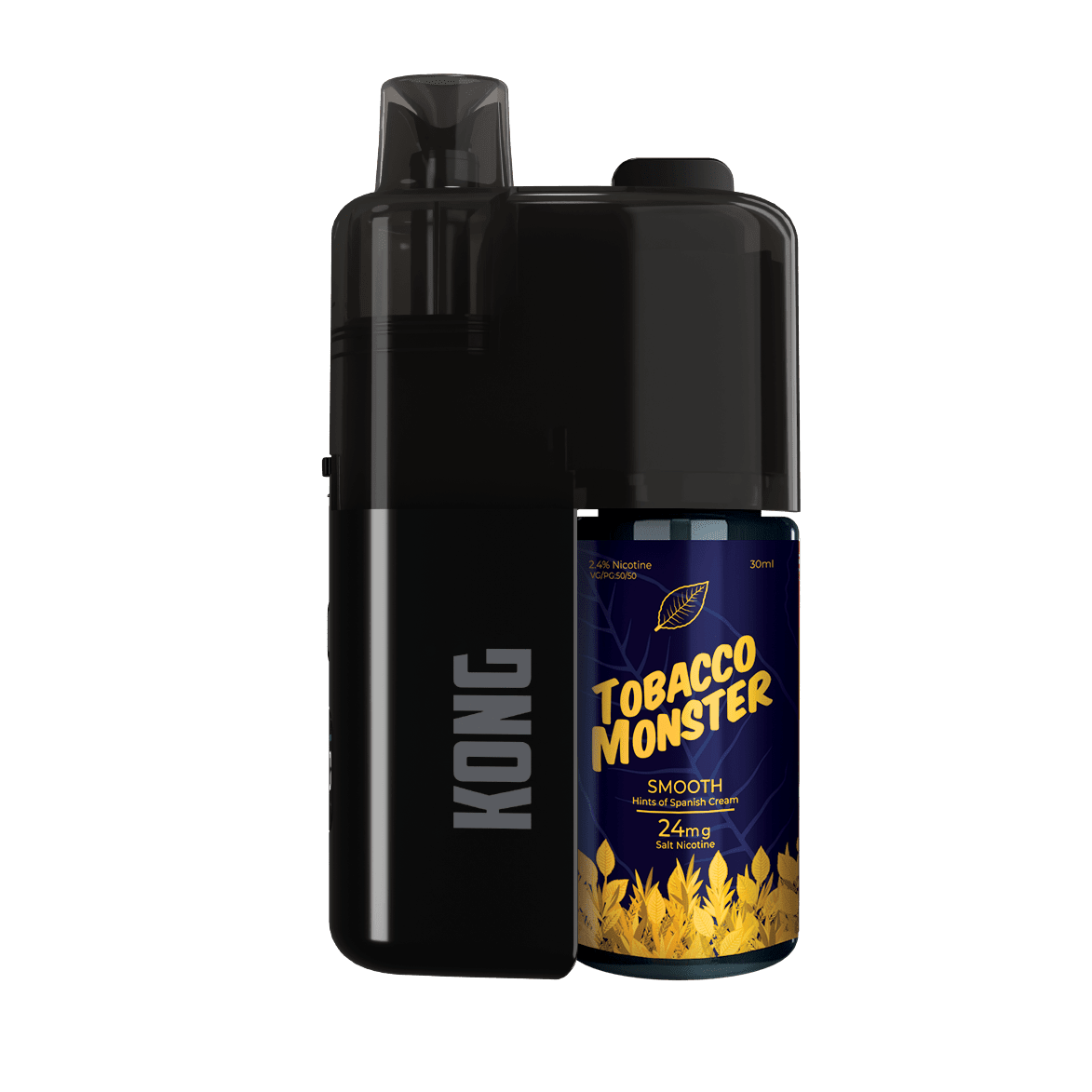 Monster Vape Labs x Kong 50K Disposable — Smooth Tobacco 24mg