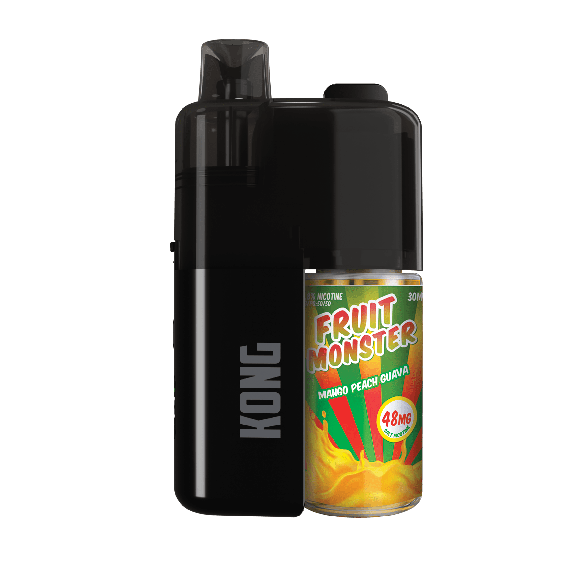 Monster Vape Labs x Kong 50K Disposable — Mango Peach Guava 48mg