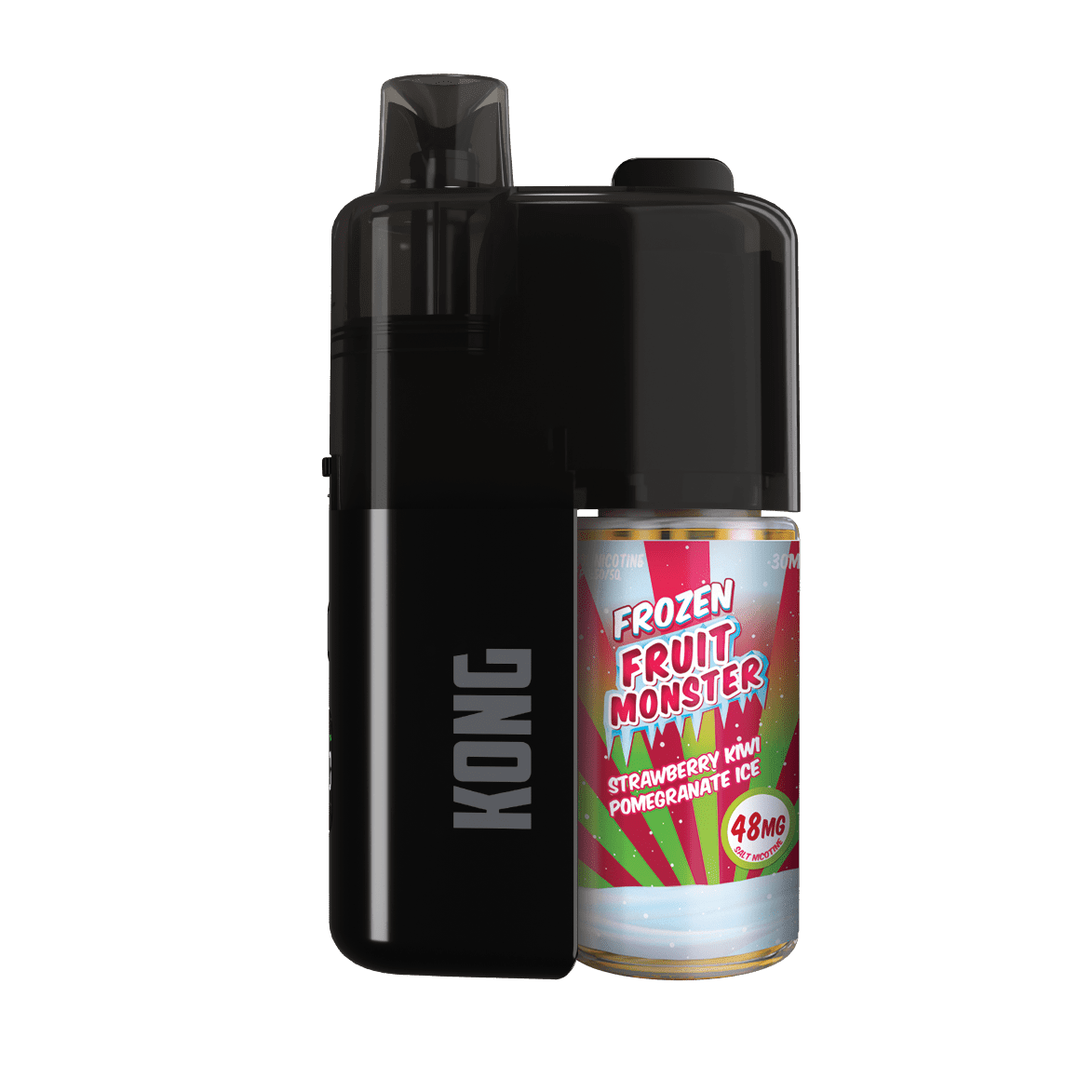 Monster Vape Labs x Kong 50K Disposable — Strawberry Kiwi Pomegranate ICE 48mg