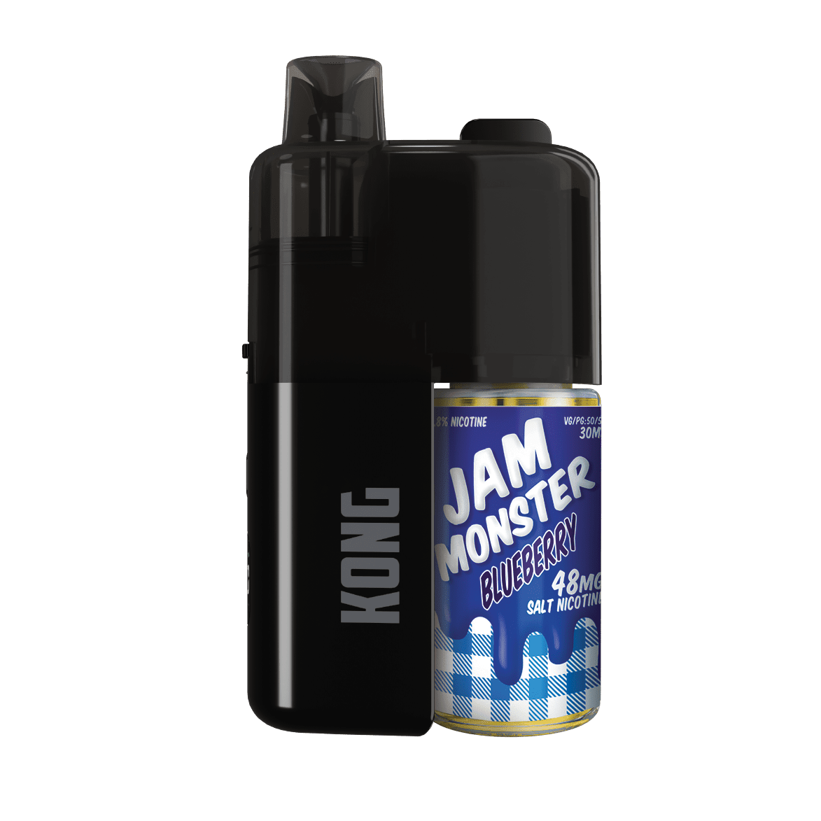 Monster Vape Labs x Kong 50K Disposable — Blueberry 48mg