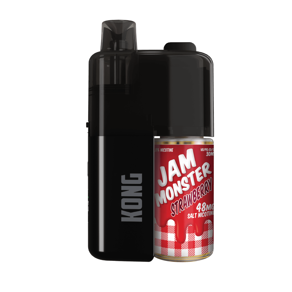 Monster Vape Labs x Kong 50K Disposable — Strawberry 48mg