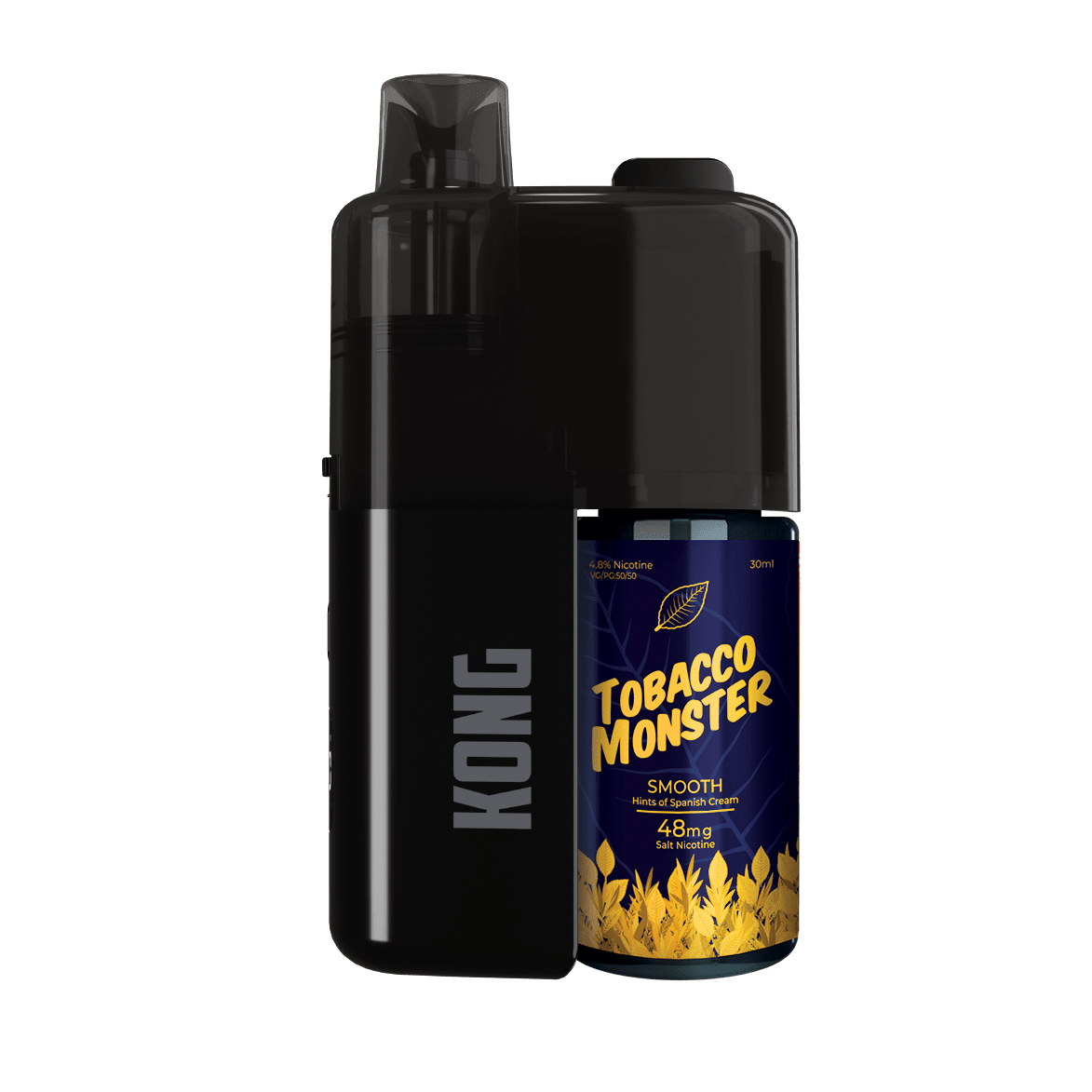 Monster Vape Labs x Kong 50K Disposable — Smooth Tobacco 48mg