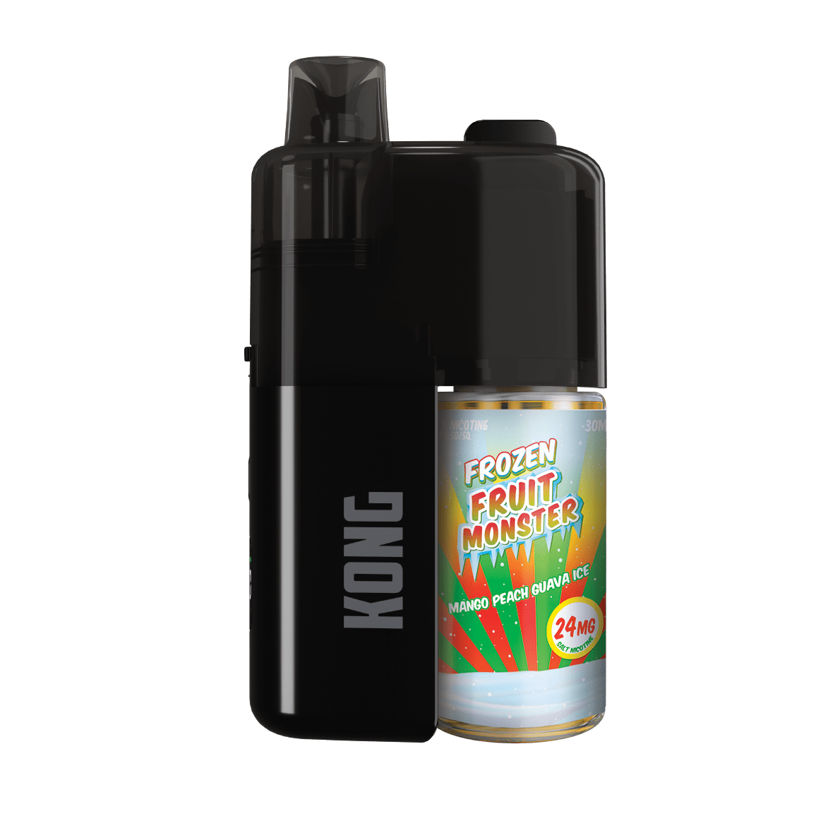Monster Vape Labs x Kong 50K Disposable — Mango Peach Guava ICE 24mg