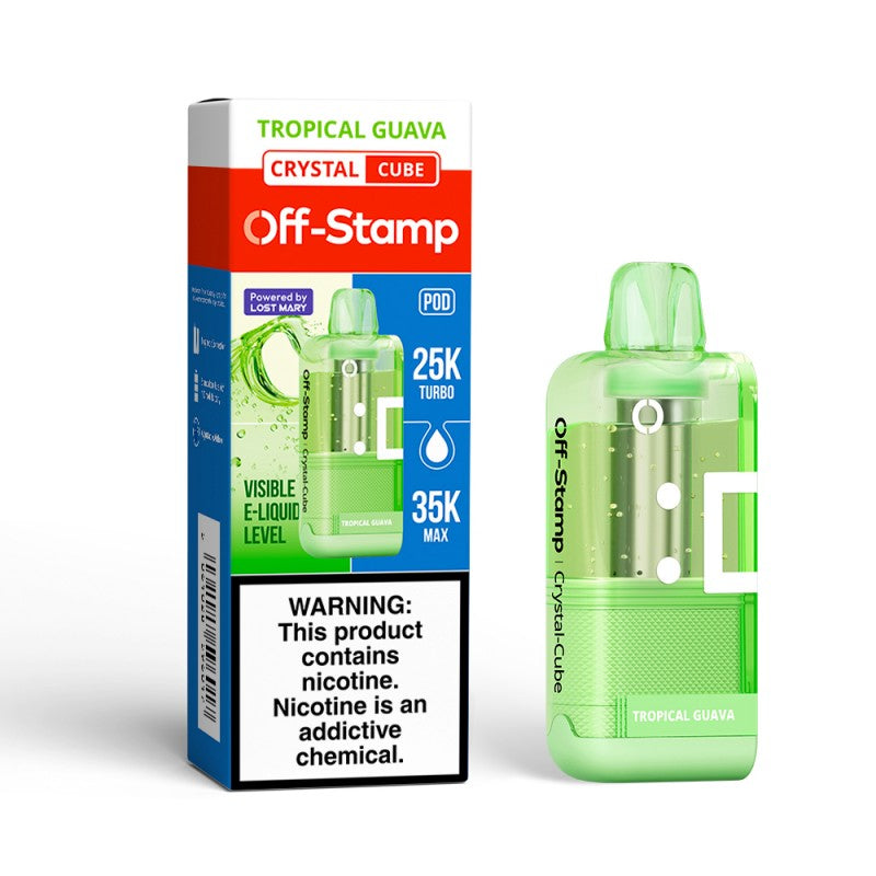 Off-Stamp X-Cube Crystal 35K Disposable POD