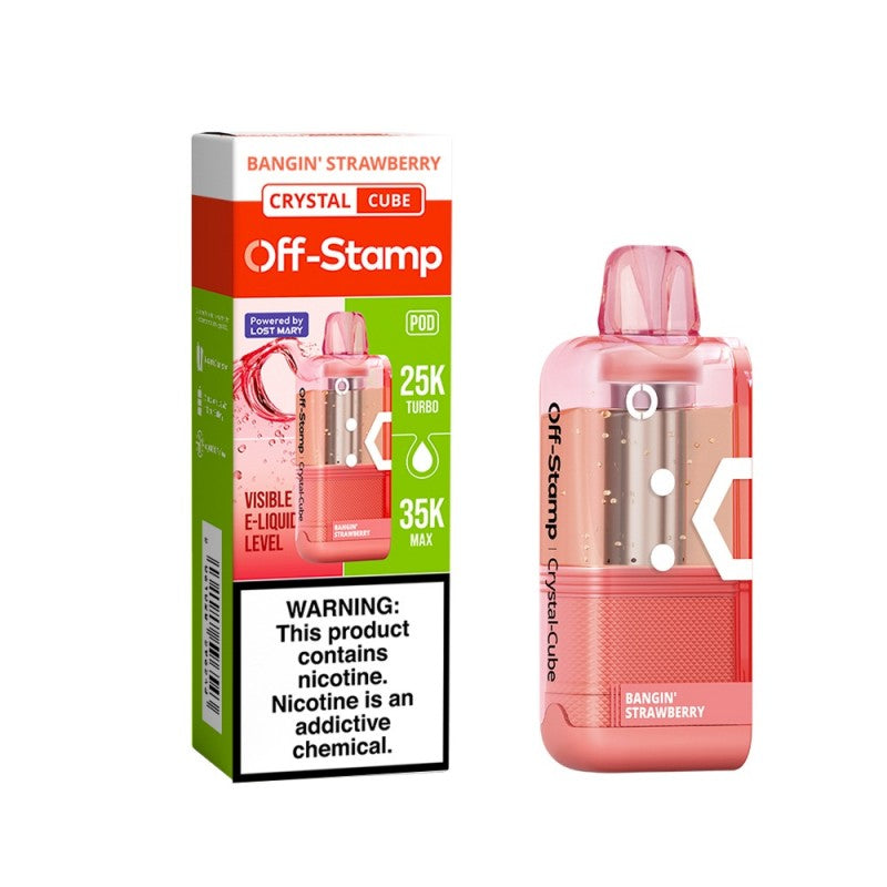 Off-Stamp X-Cube Crystal 35K Disposable POD