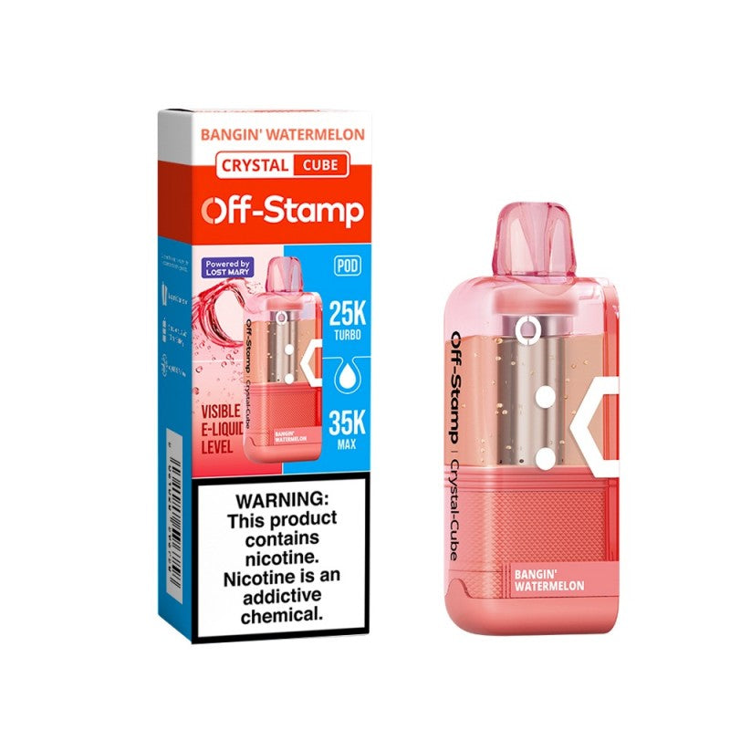 Off-Stamp X-Cube Crystal 35K Disposable POD