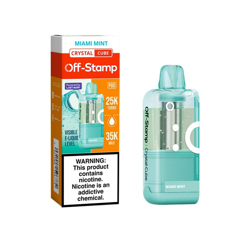 Off-Stamp X-Cube Crystal 35K Disposable POD