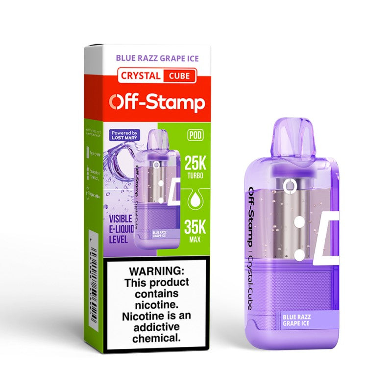 Off-Stamp X-Cube Crystal 35K Disposable POD