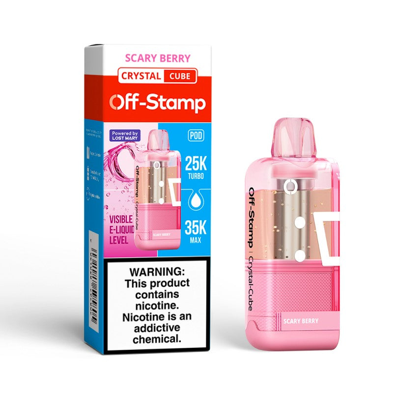 Off-Stamp X-Cube Crystal 35K Disposable POD