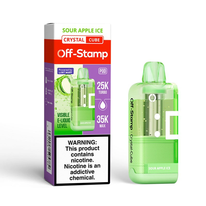 Off-Stamp X-Cube Crystal 35K Disposable POD
