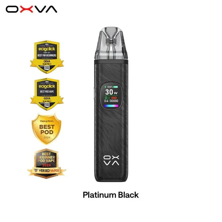 Oxva - Xlim Pro 2 30W Starter Kit — Platinum Black
