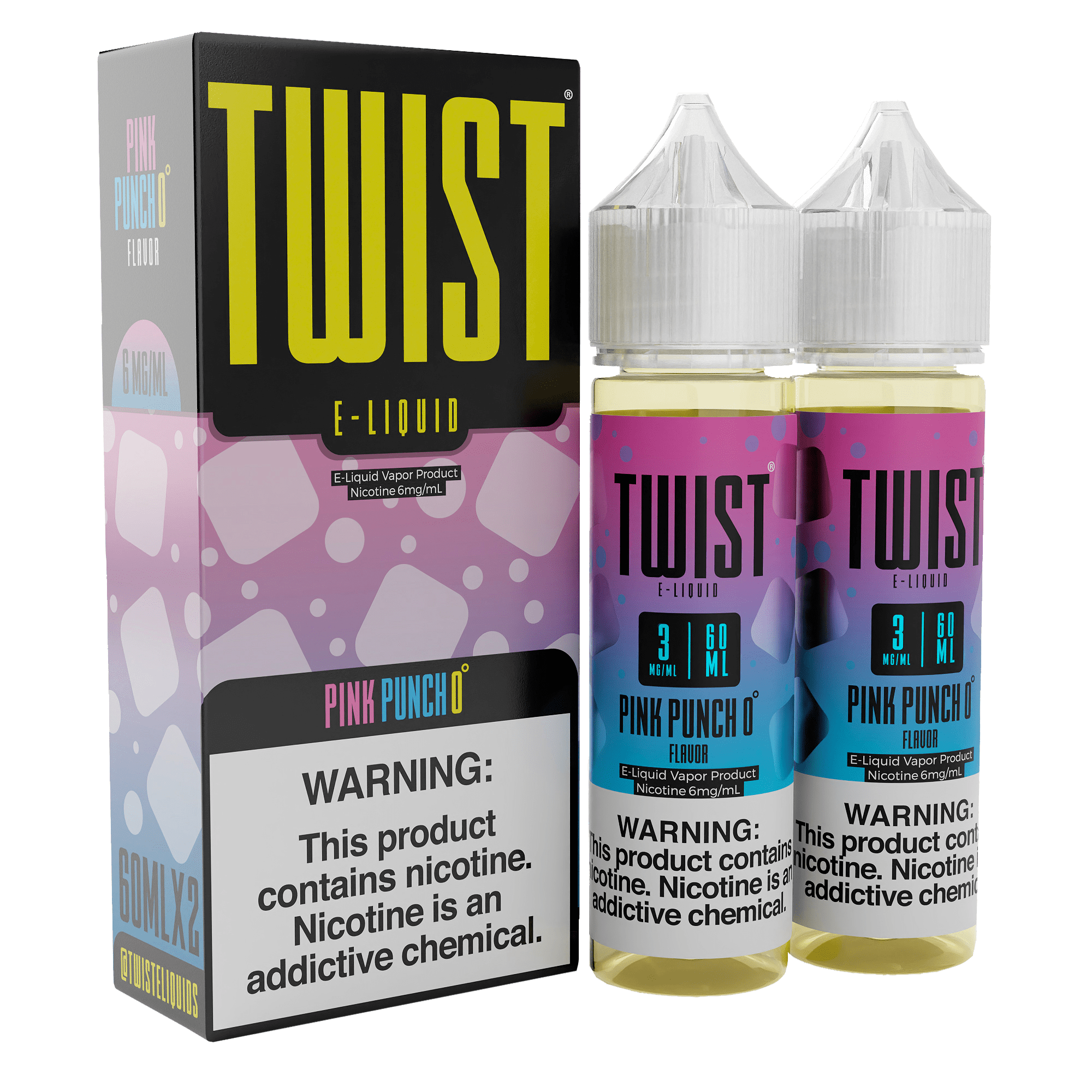 Twist E-Liquids - 120ml (60ml 2-Pack)