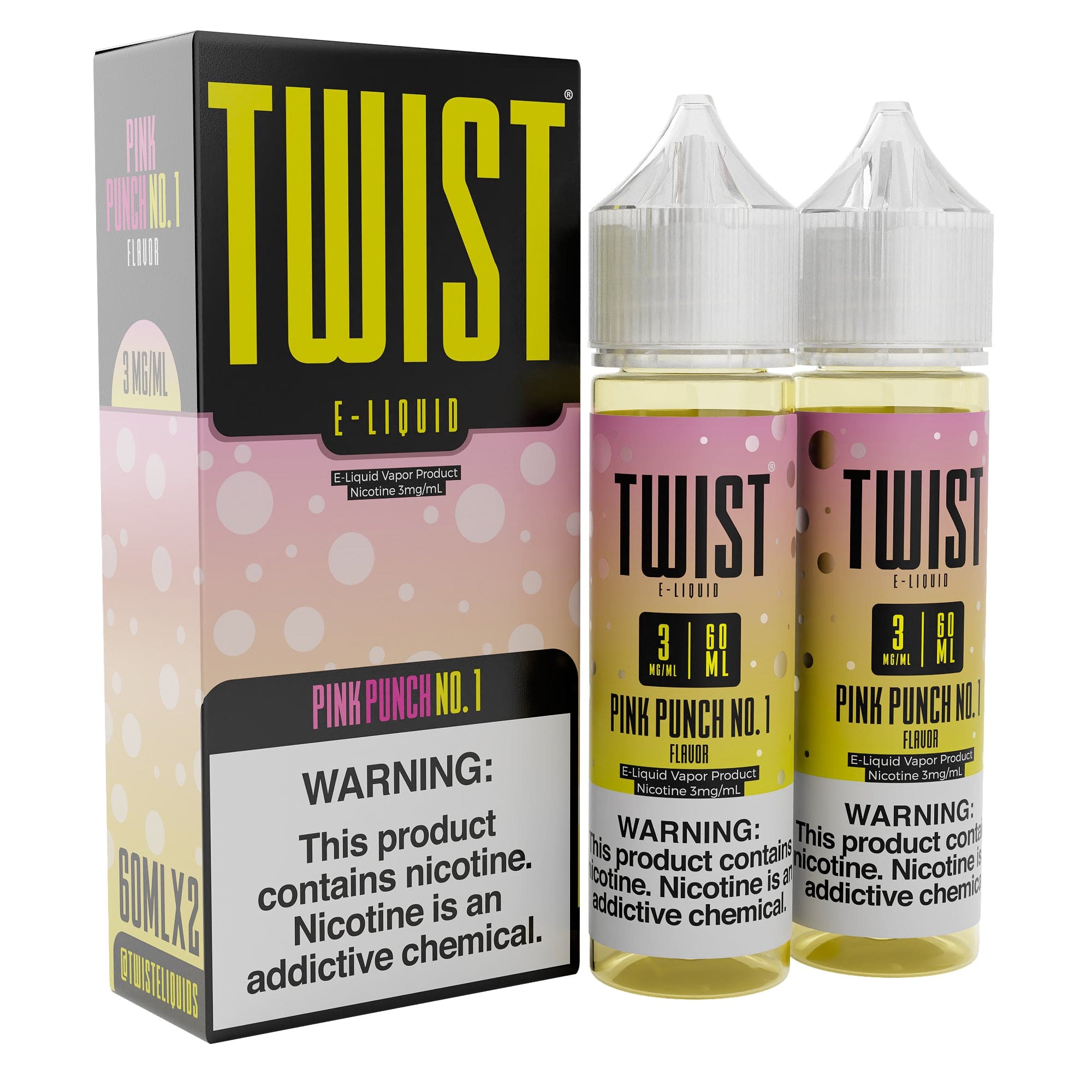 Twist E-Liquids - 120ml (60ml 2-Pack)
