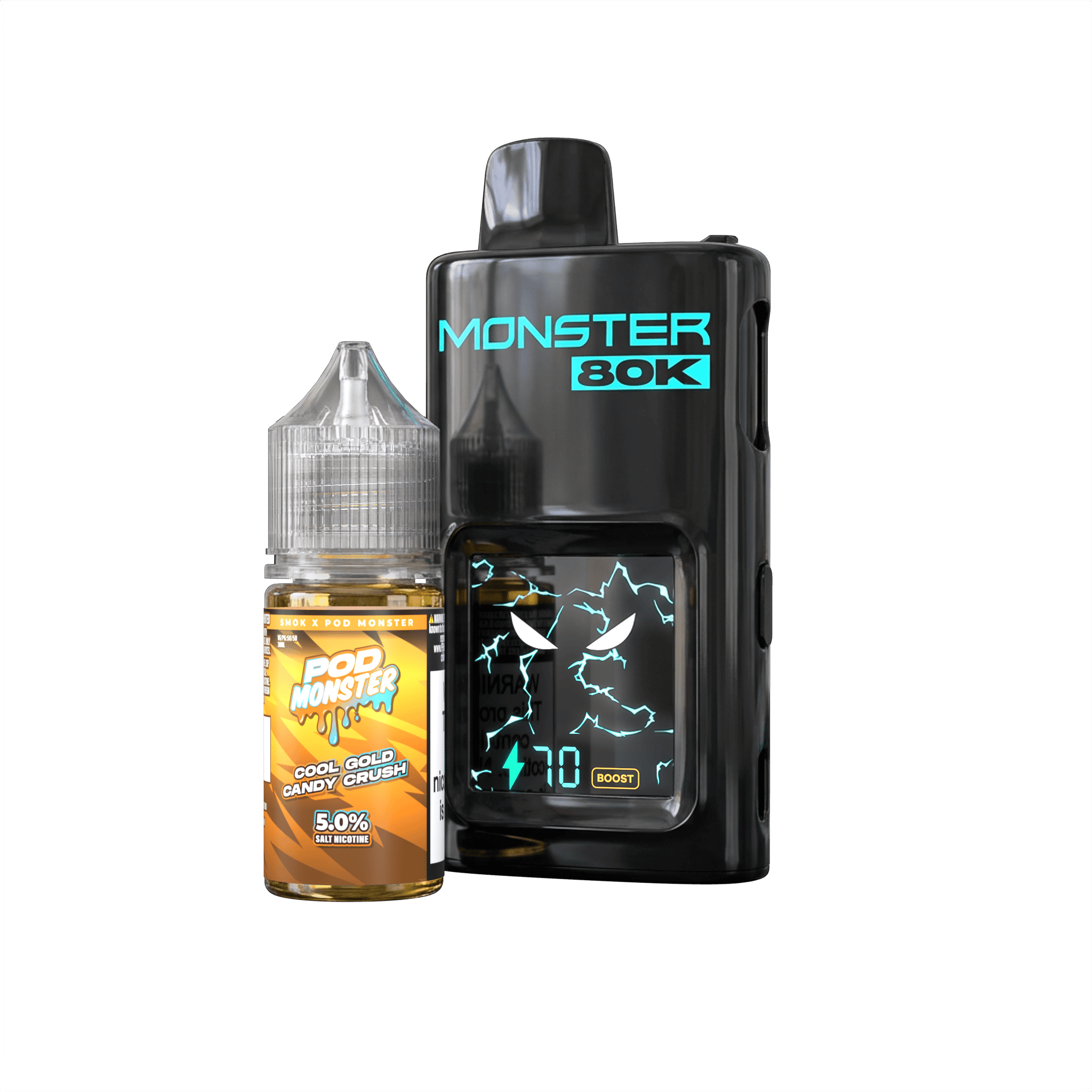 Pod Monster X Smok 80K Refillable Disposable