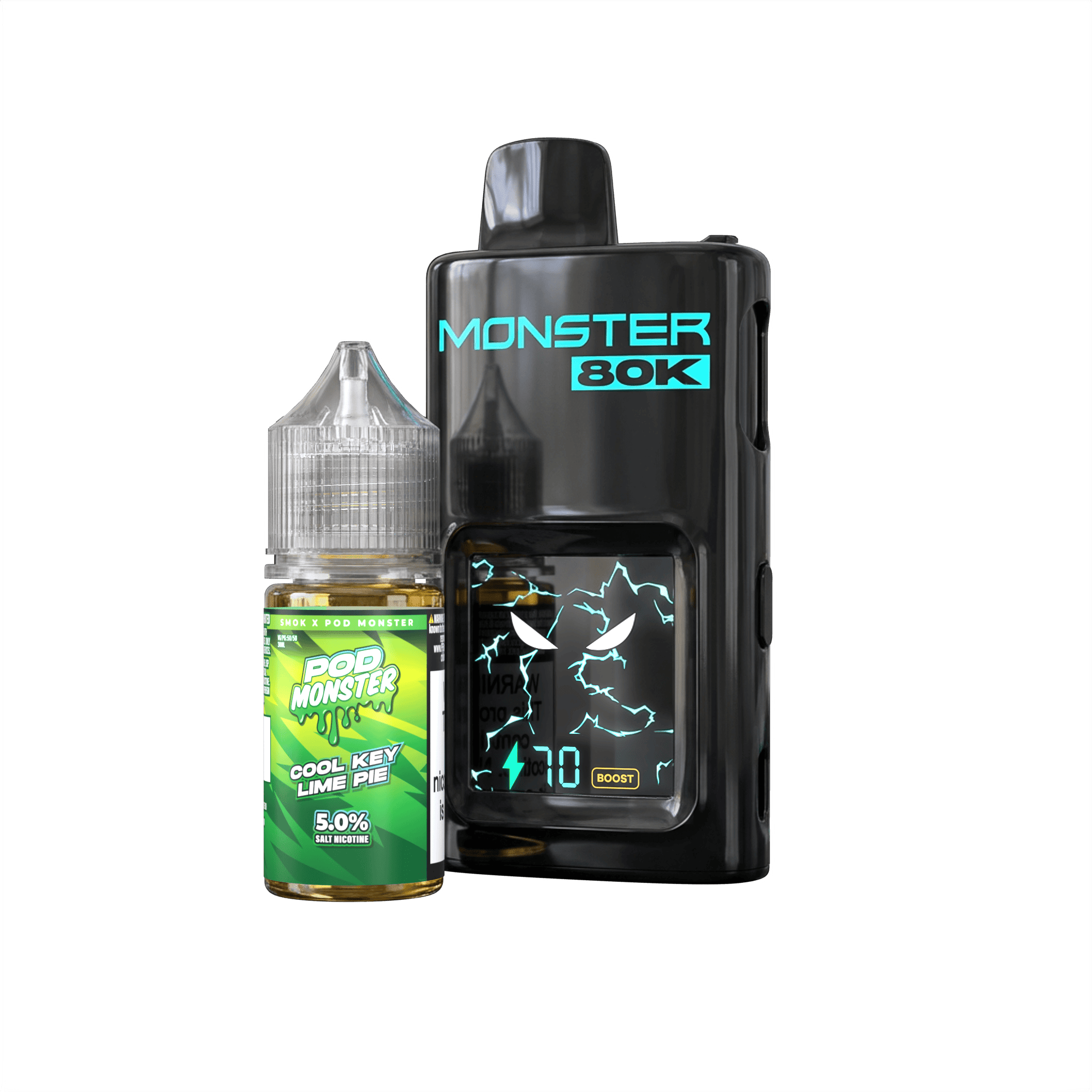 Pod Monster X Smok 80K Refillable Disposable