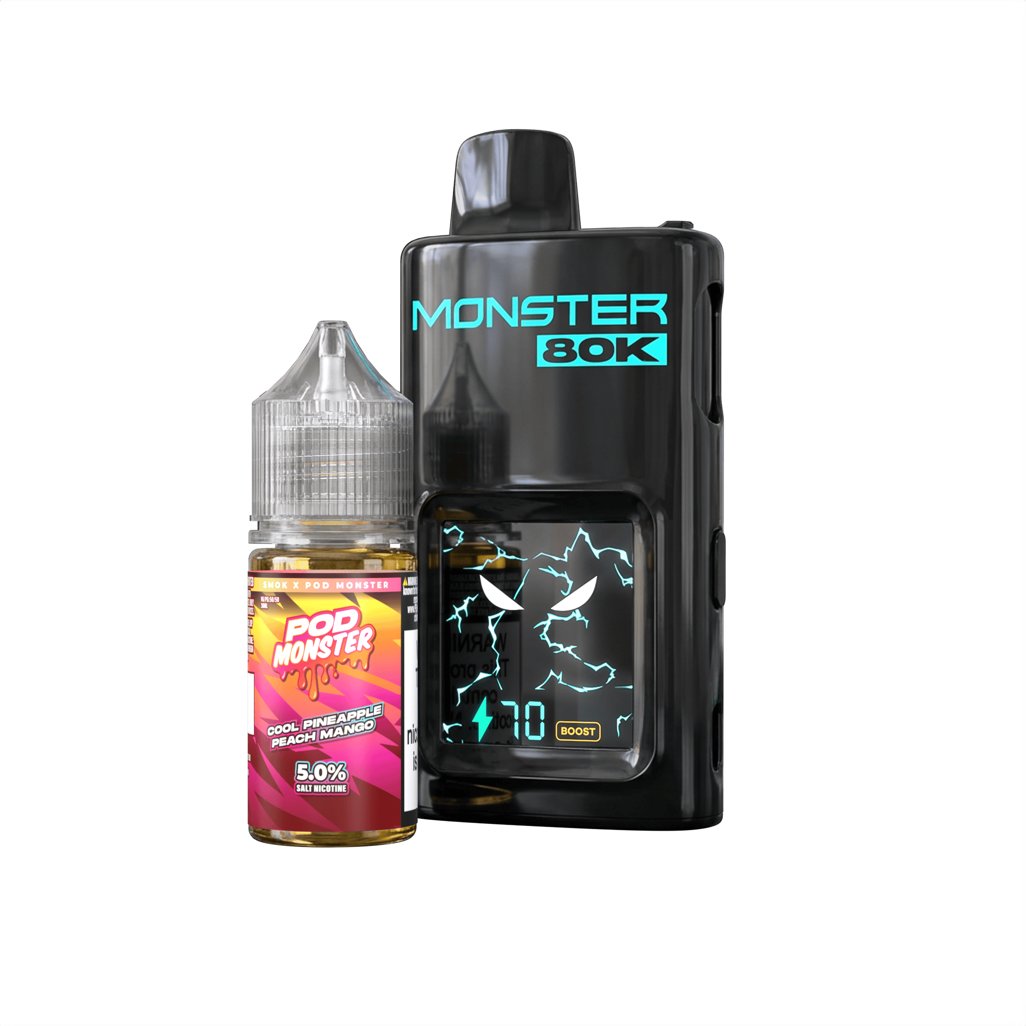 Pod Monster X Smok 80K Refillable Disposable