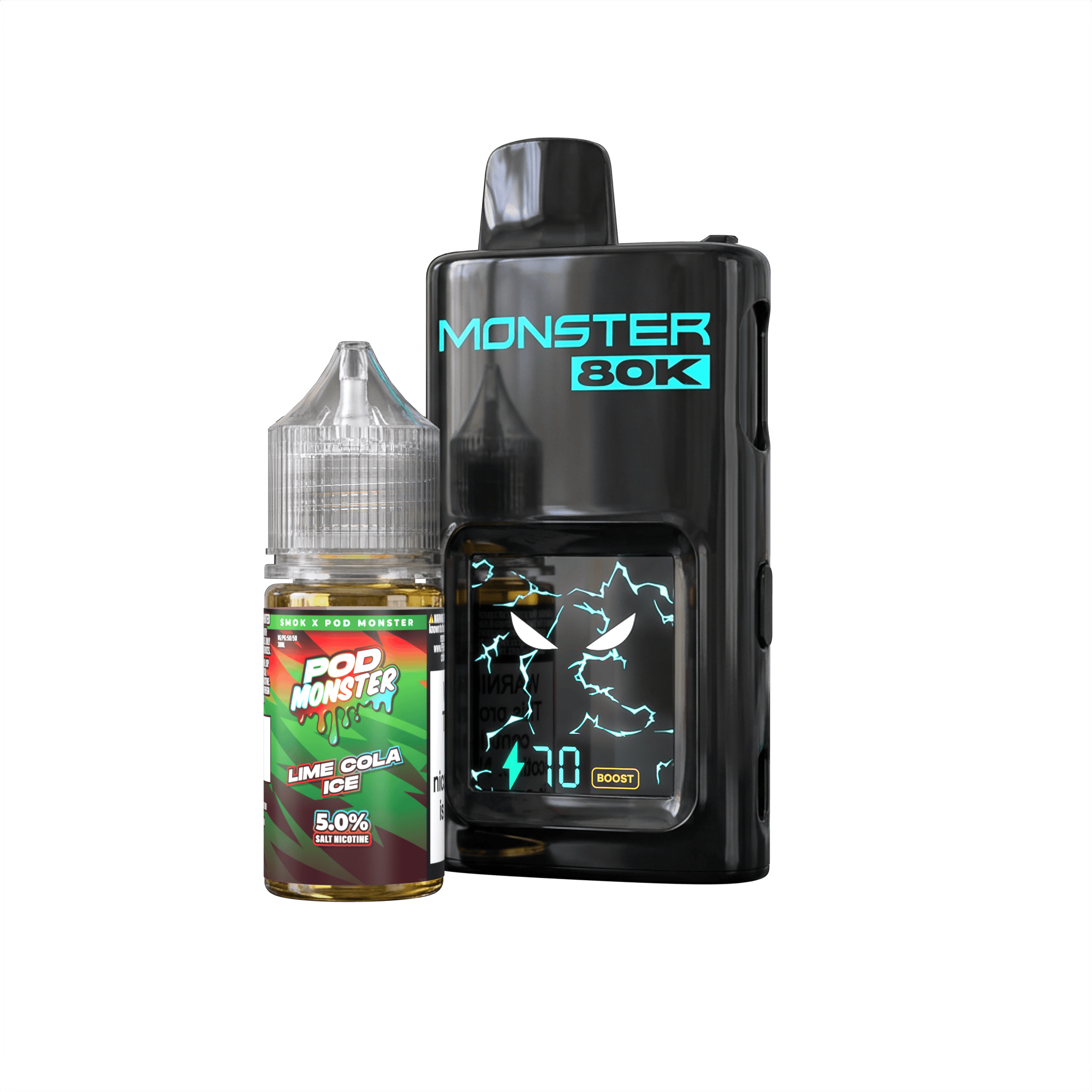 Pod Monster X Smok 80K Refillable Disposable