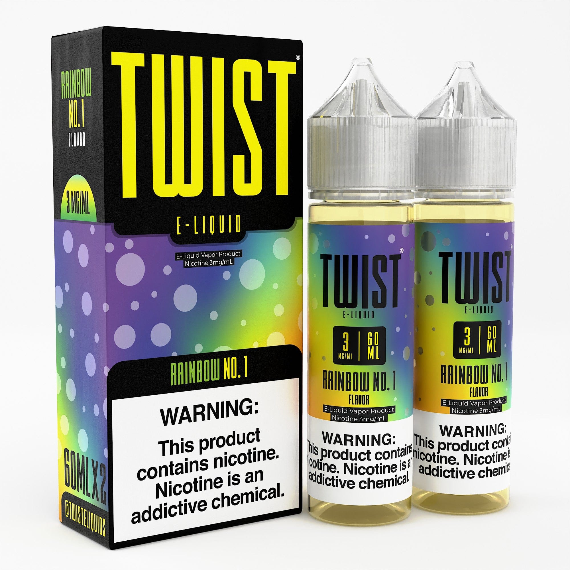 Twist E-Liquids - 120ml (60ml 2-Pack)