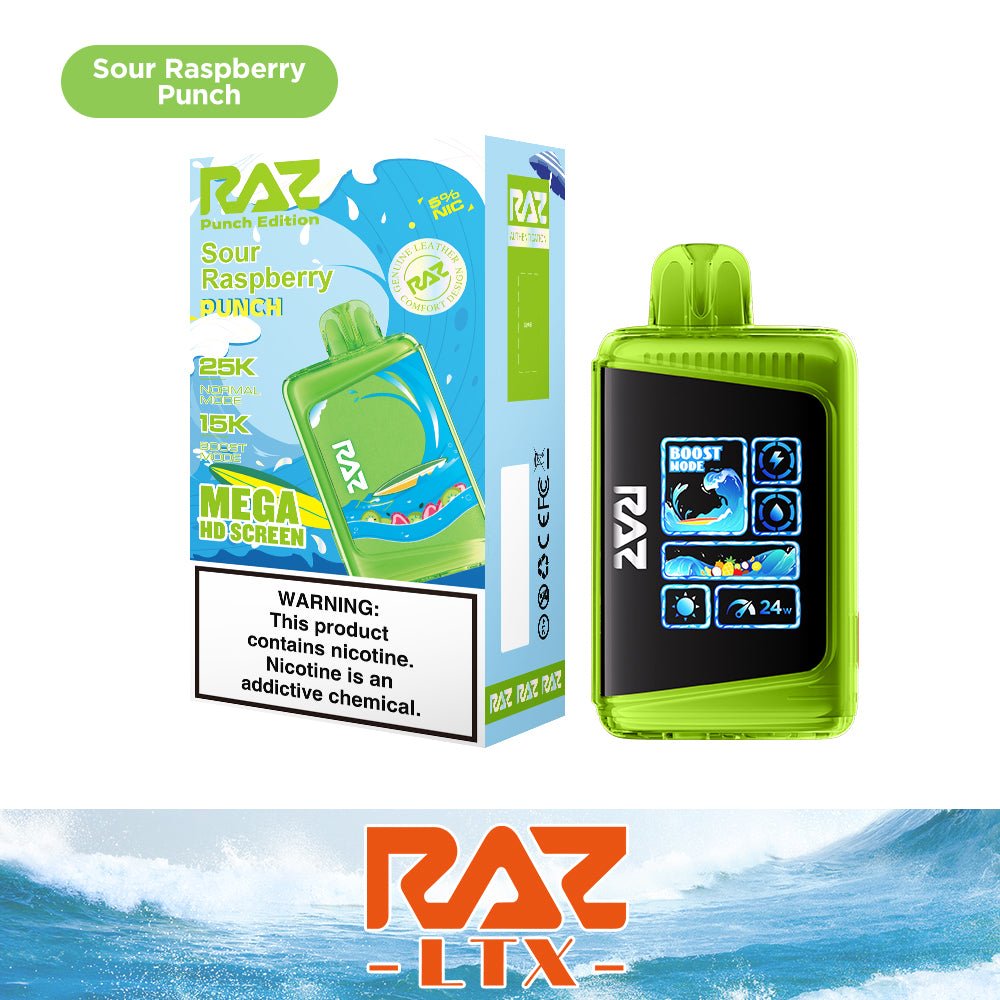 RAZ 25,000 Puff Disposable Vape | DC25000 & LTX25000