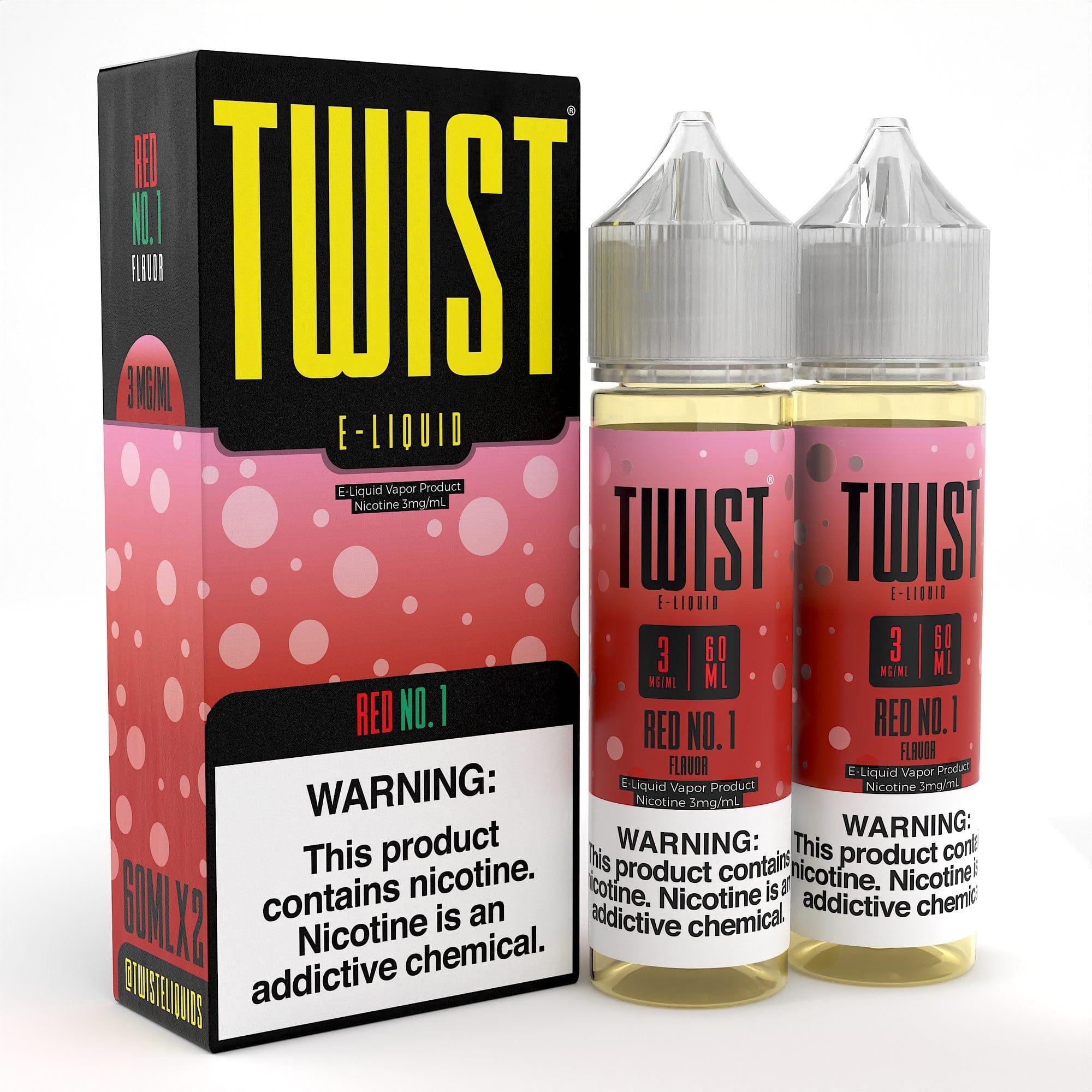 Twist E-Liquids - 120ml (60ml 2-Pack)