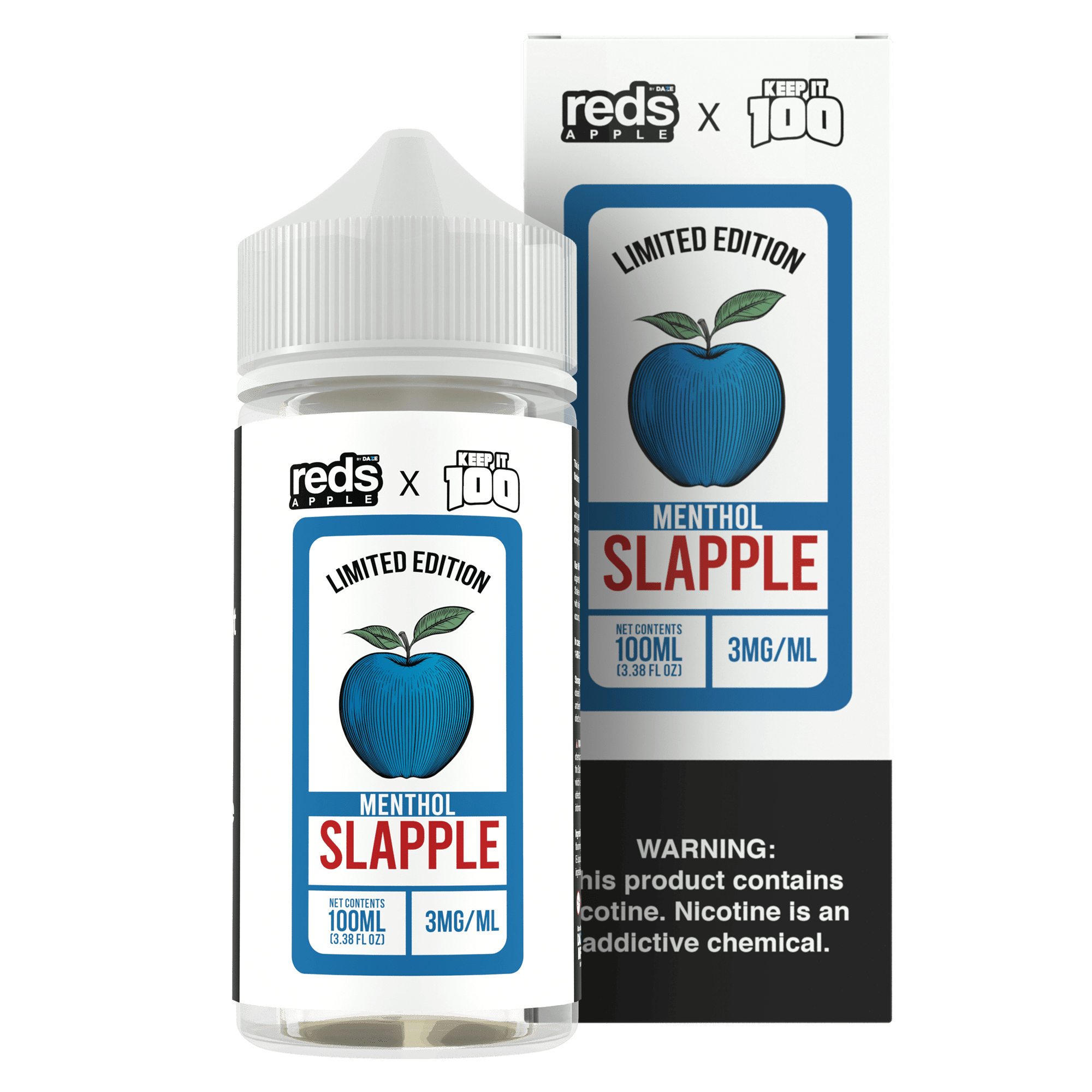 Red's Apple E-Juice x Keep It 100 - 100mL