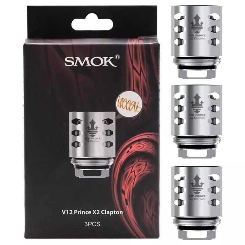 SMOK TFV12 Prince Replacement Coils — V12 Prince X2 Clapton - 0.4 ohm