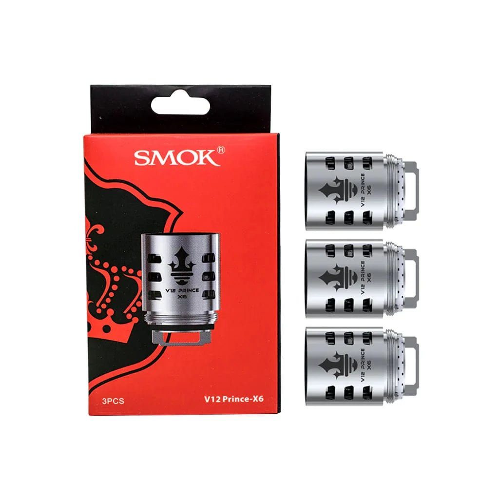 SMOK TFV12 Prince Replacement Coils — V12 Prince X6 - 0.15 ohm