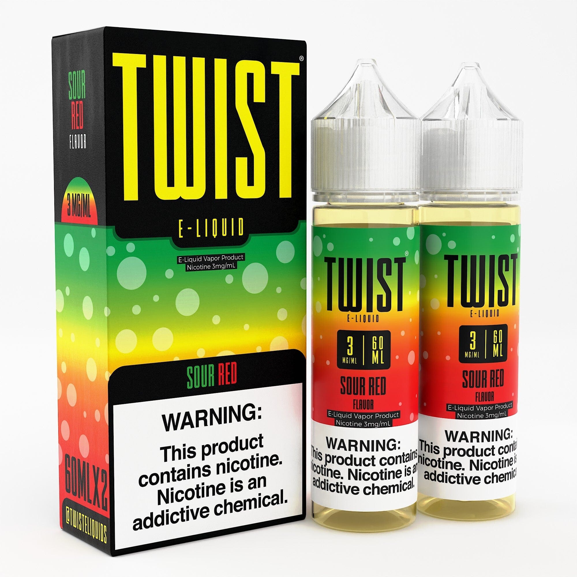 Twist E-Liquids - 120ml (60ml 2-Pack)