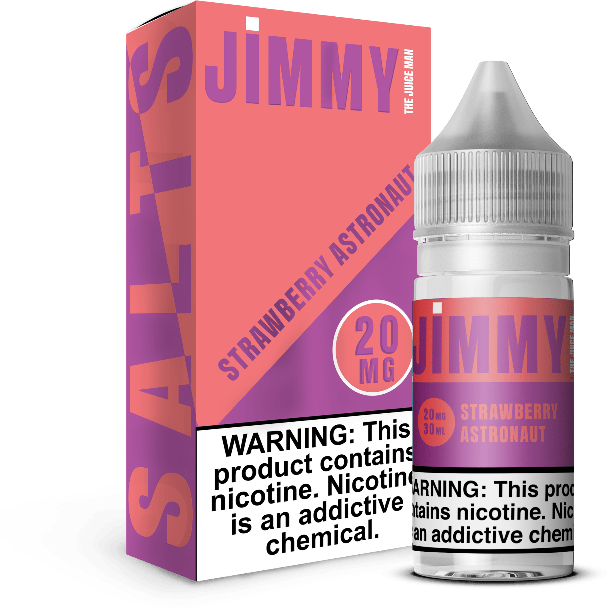 Strawberry Astronaut SALT - Jimmy The Juice Man - 30mL