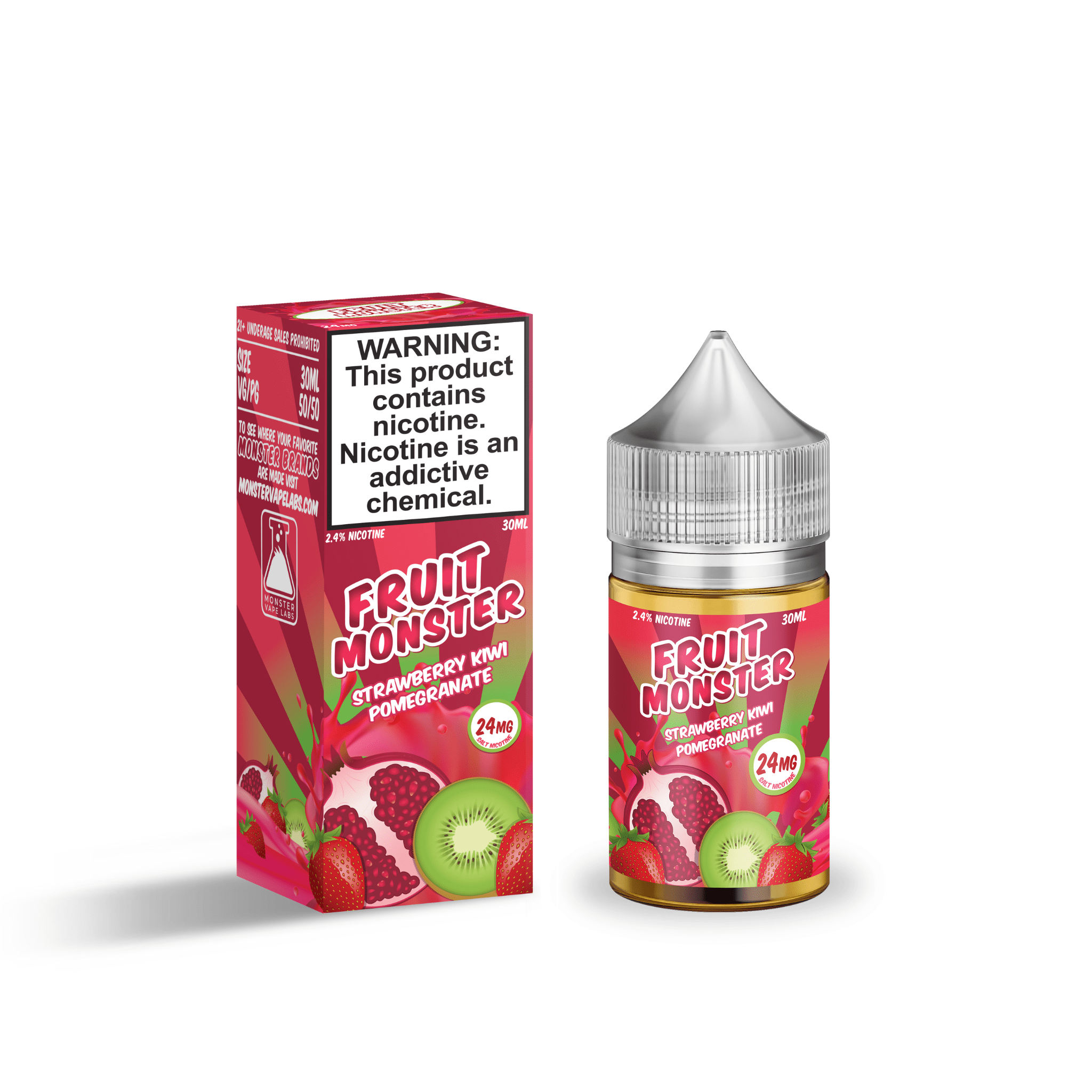 Strawberry Kiwi Pomegranate SALT - Fruit Monster - 30mL