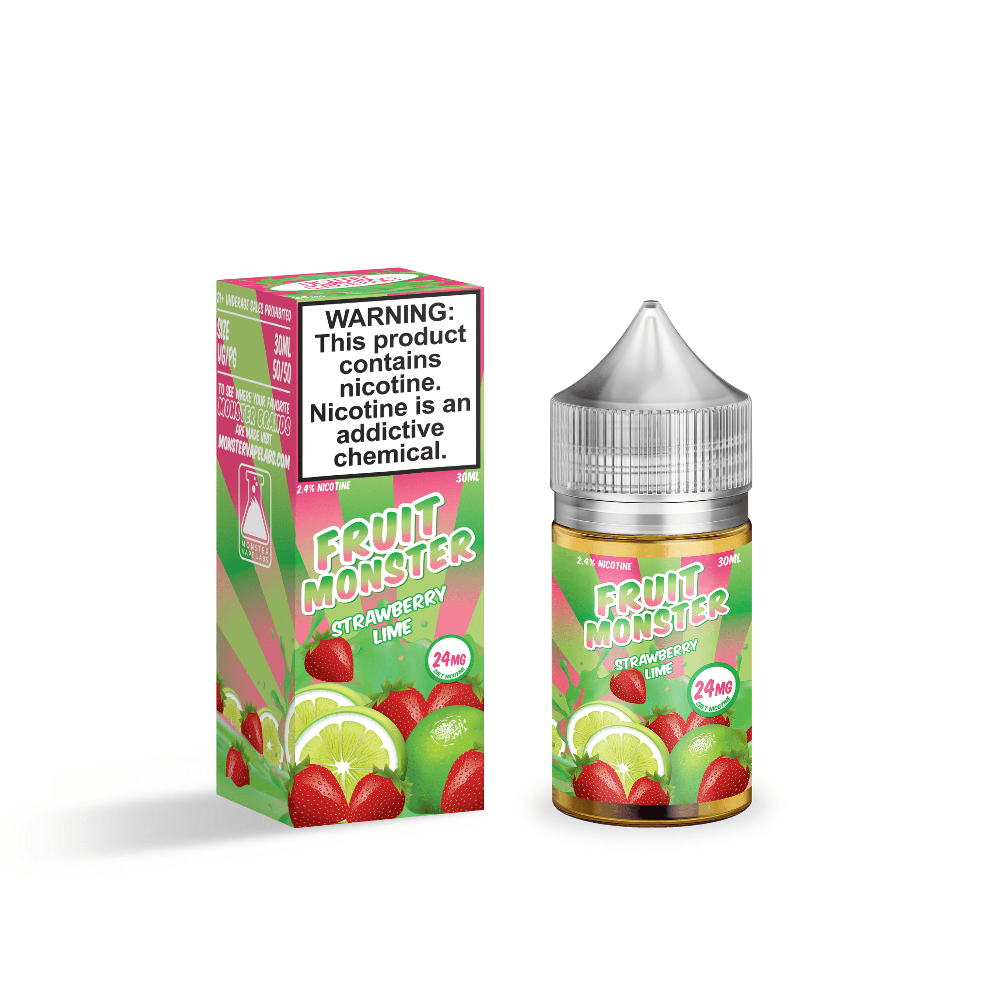 Strawberry Lime SALT - Fruit Monster - 30mL