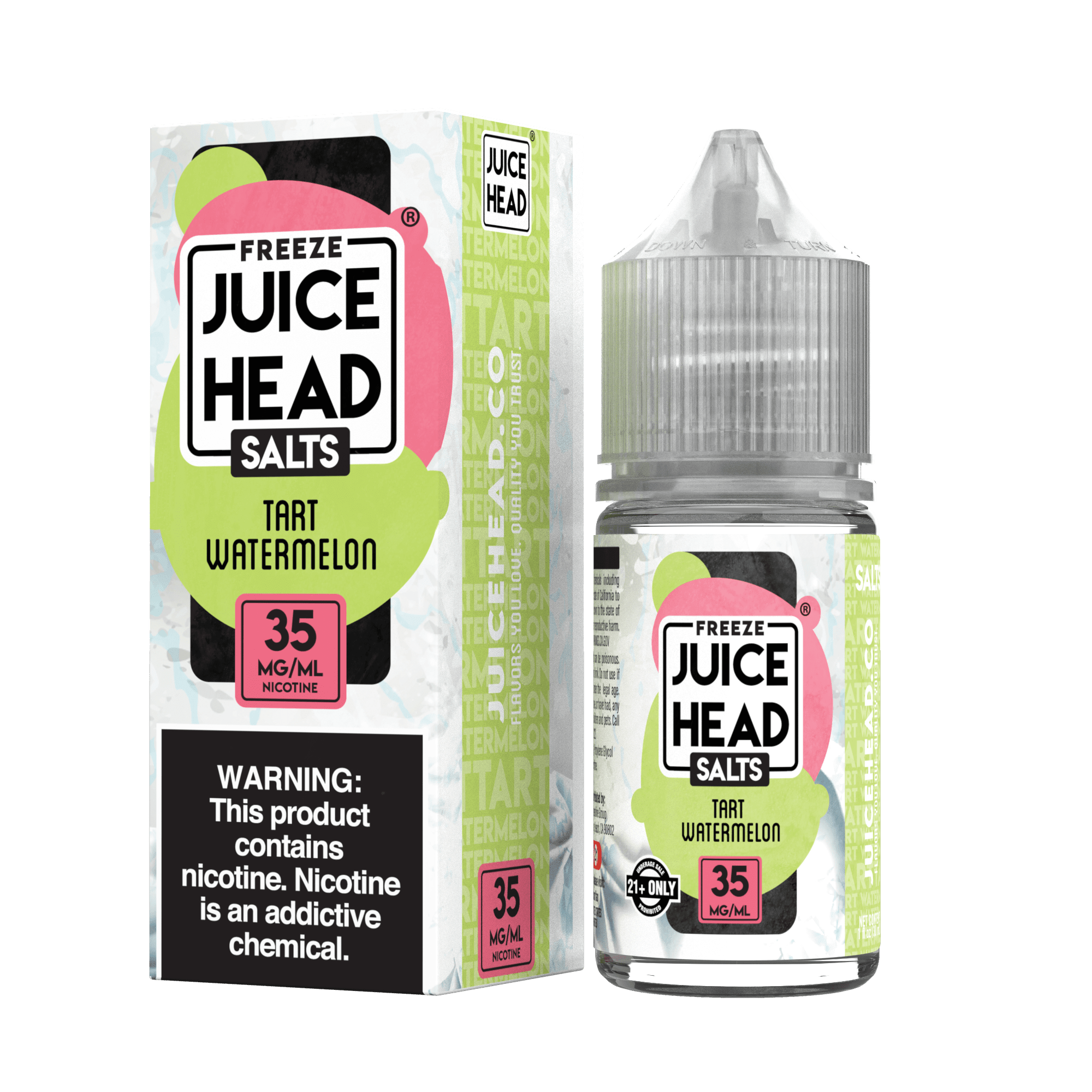 Tart Watermelon FREEZE - Juice Head SALTS - 30mL