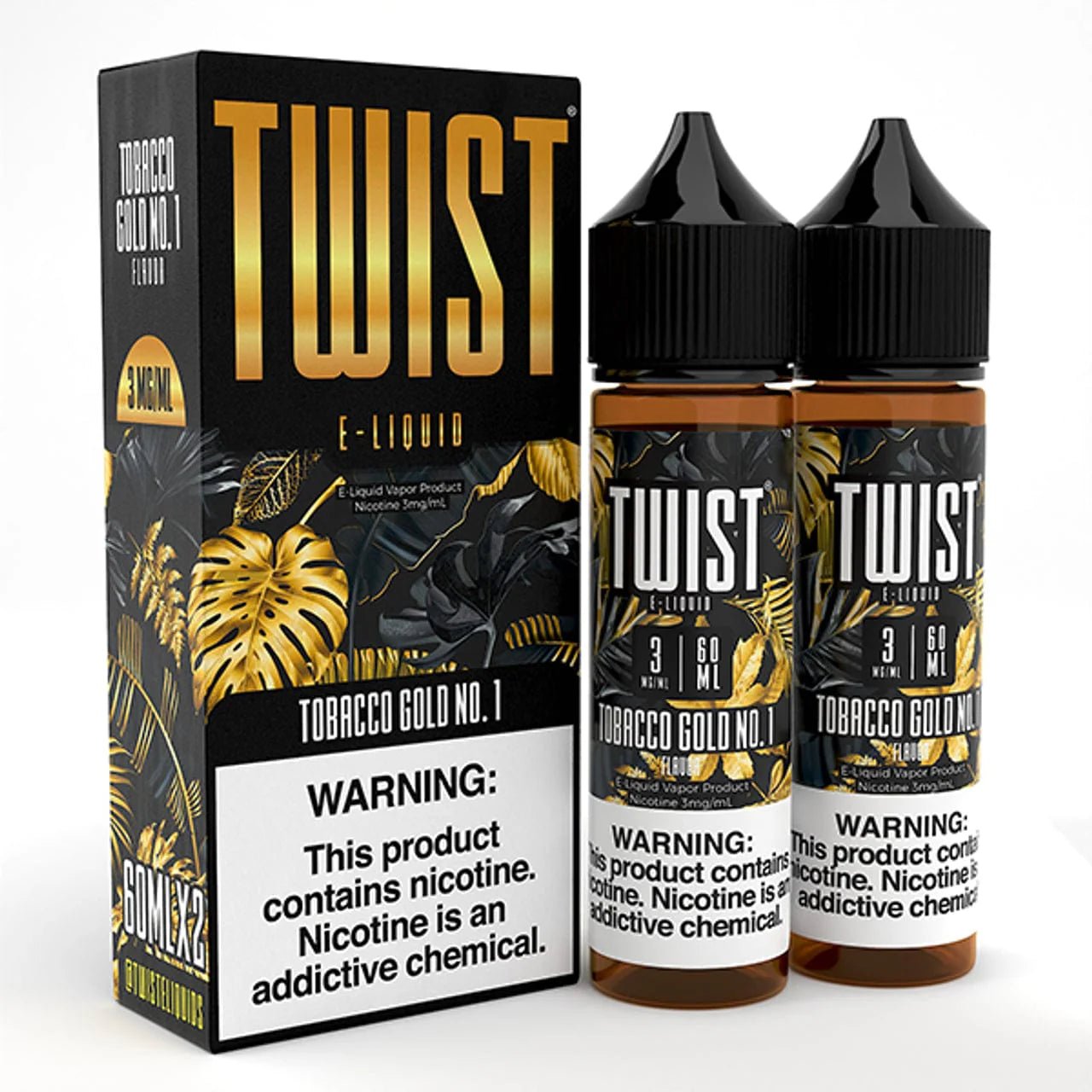Twist E-Liquids - 120ml (60ml 2-Pack)