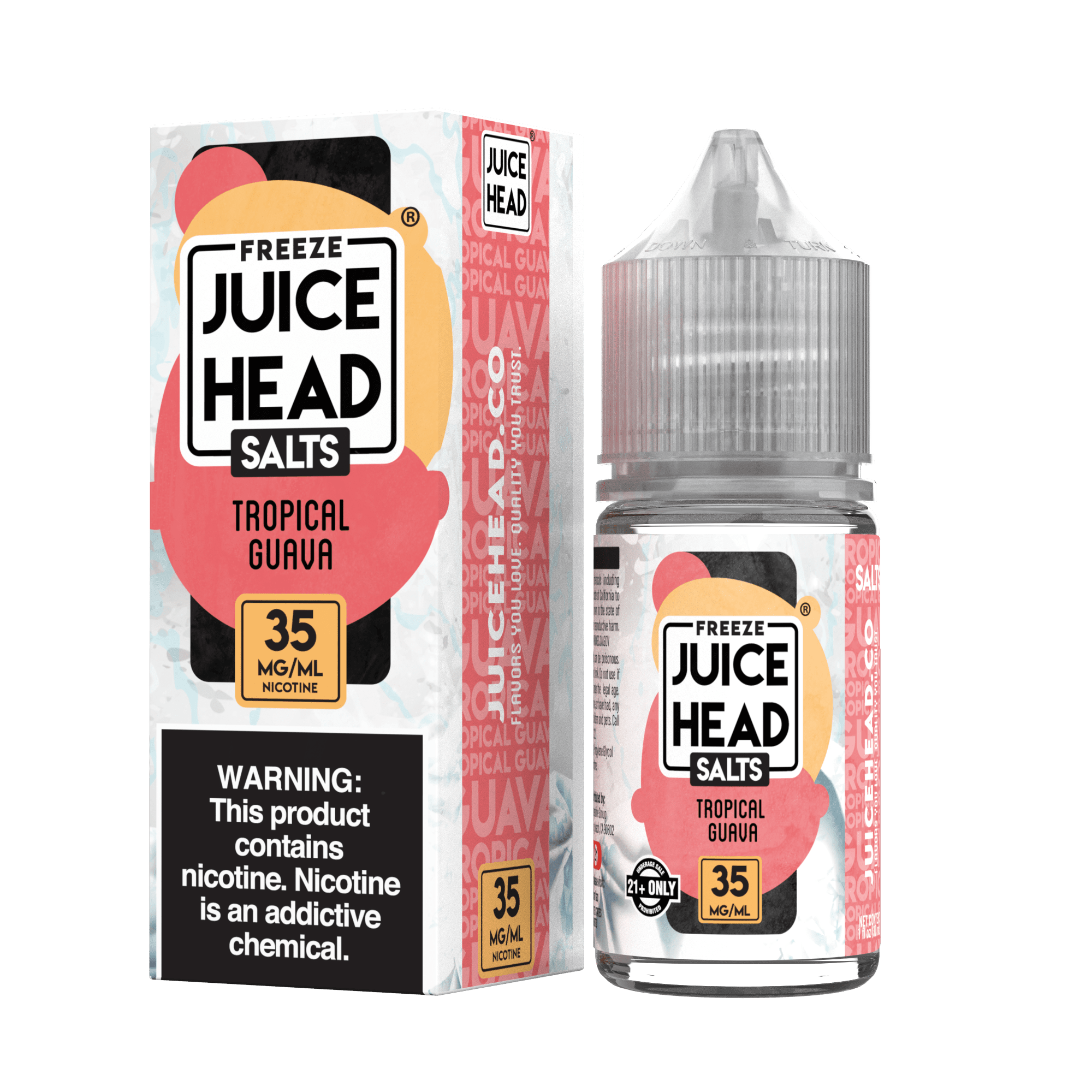 Tropical Guava FREEZE - Juice Head SALTS - 30mL