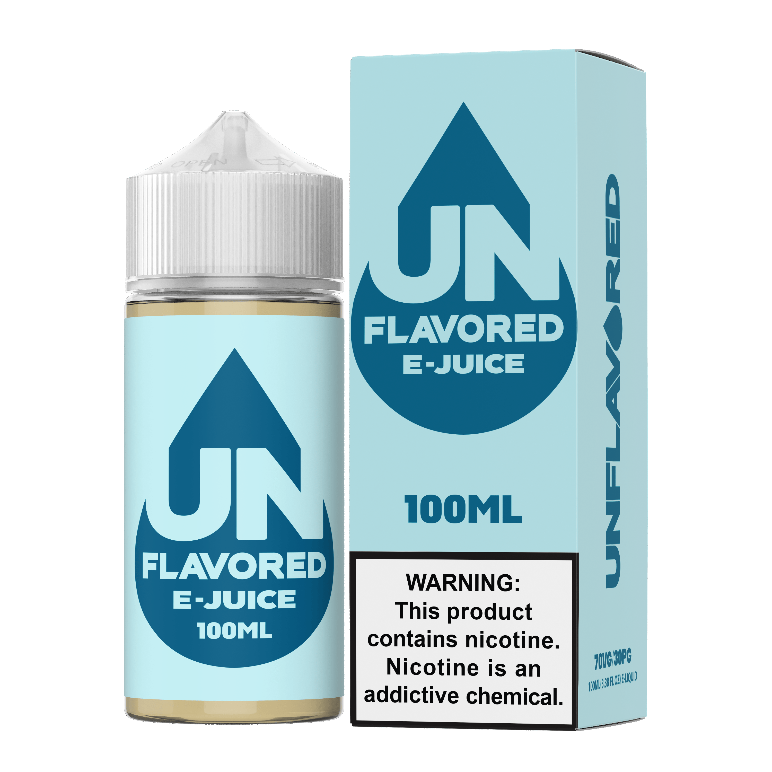 Unflavored - Unflavored E-Juice - 100mL
