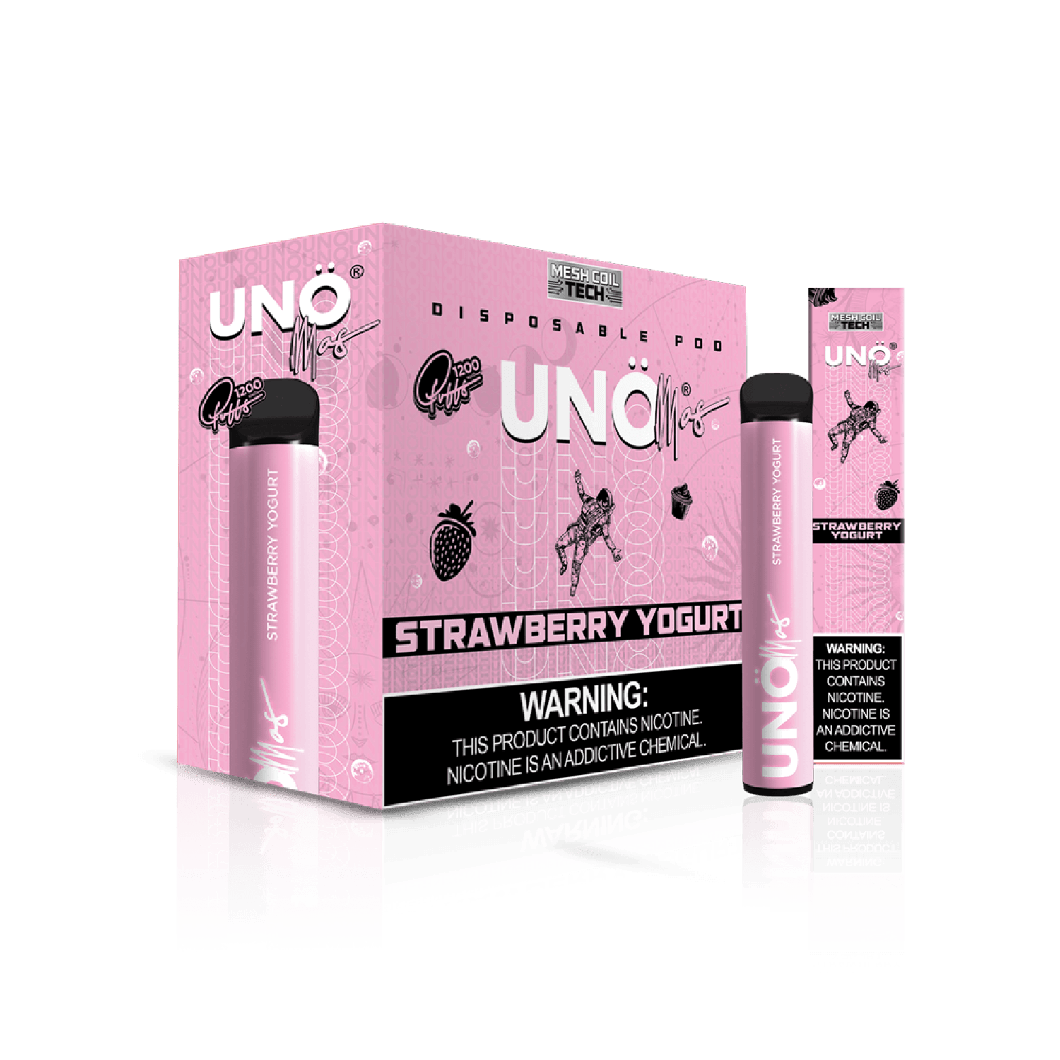 Uno Mas Disposable 5% | 1,200 Puffs