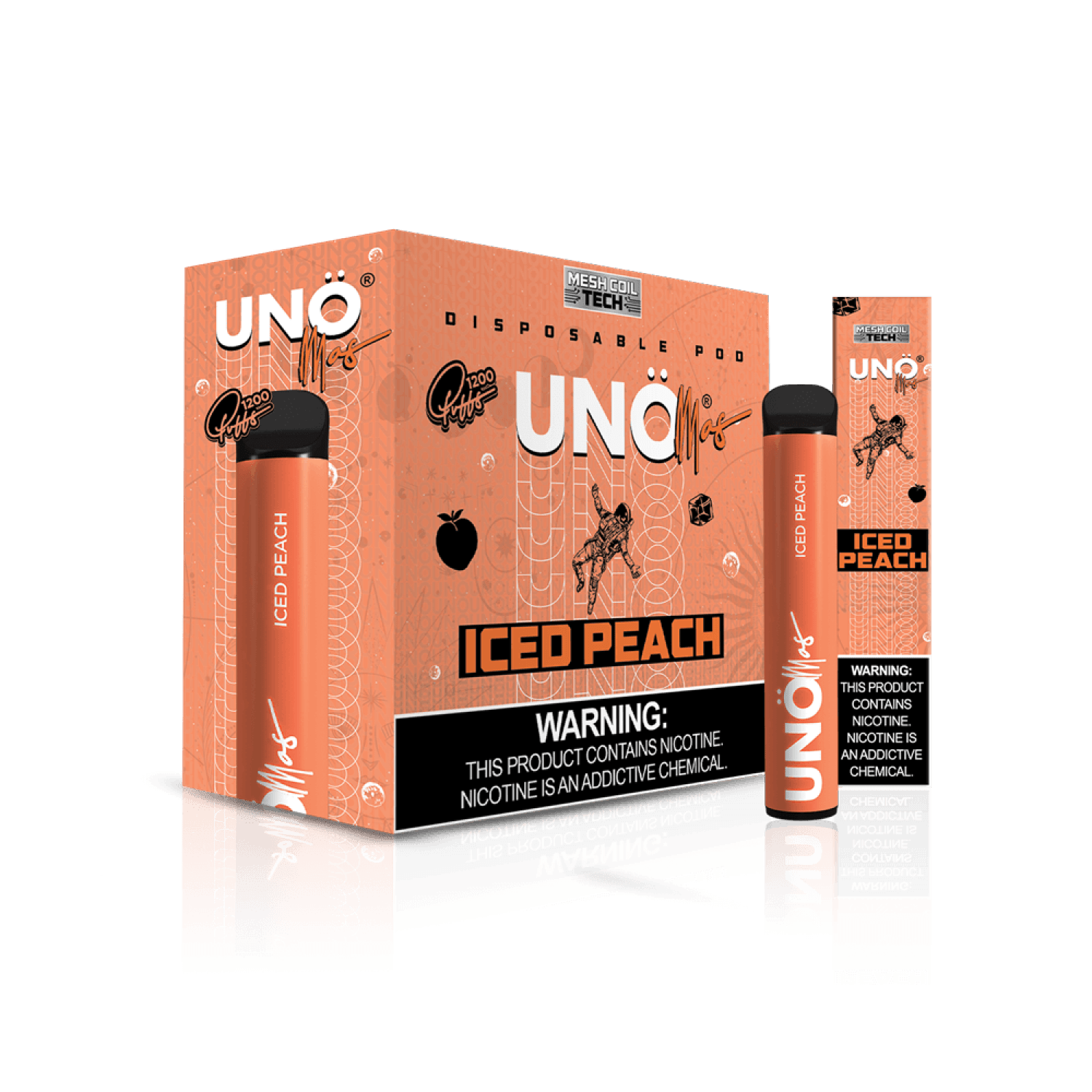 Uno Mas Disposable 5% | 1,200 Puffs