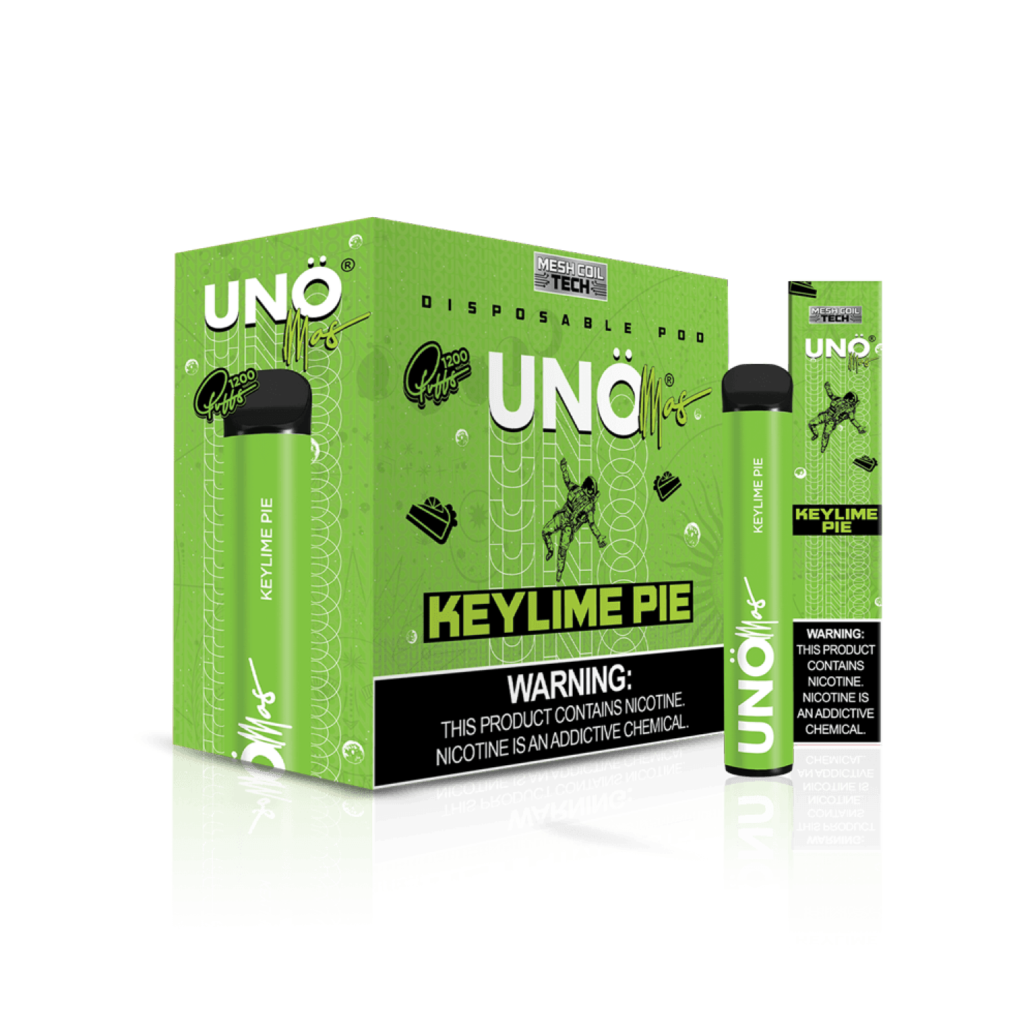 Uno Mas Disposable 5% | 1,200 Puffs