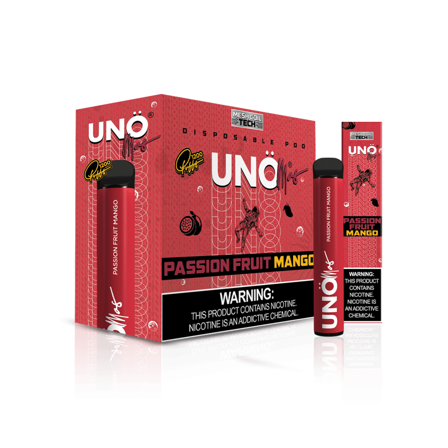 Uno Mas Disposable 5% | 1,200 Puffs