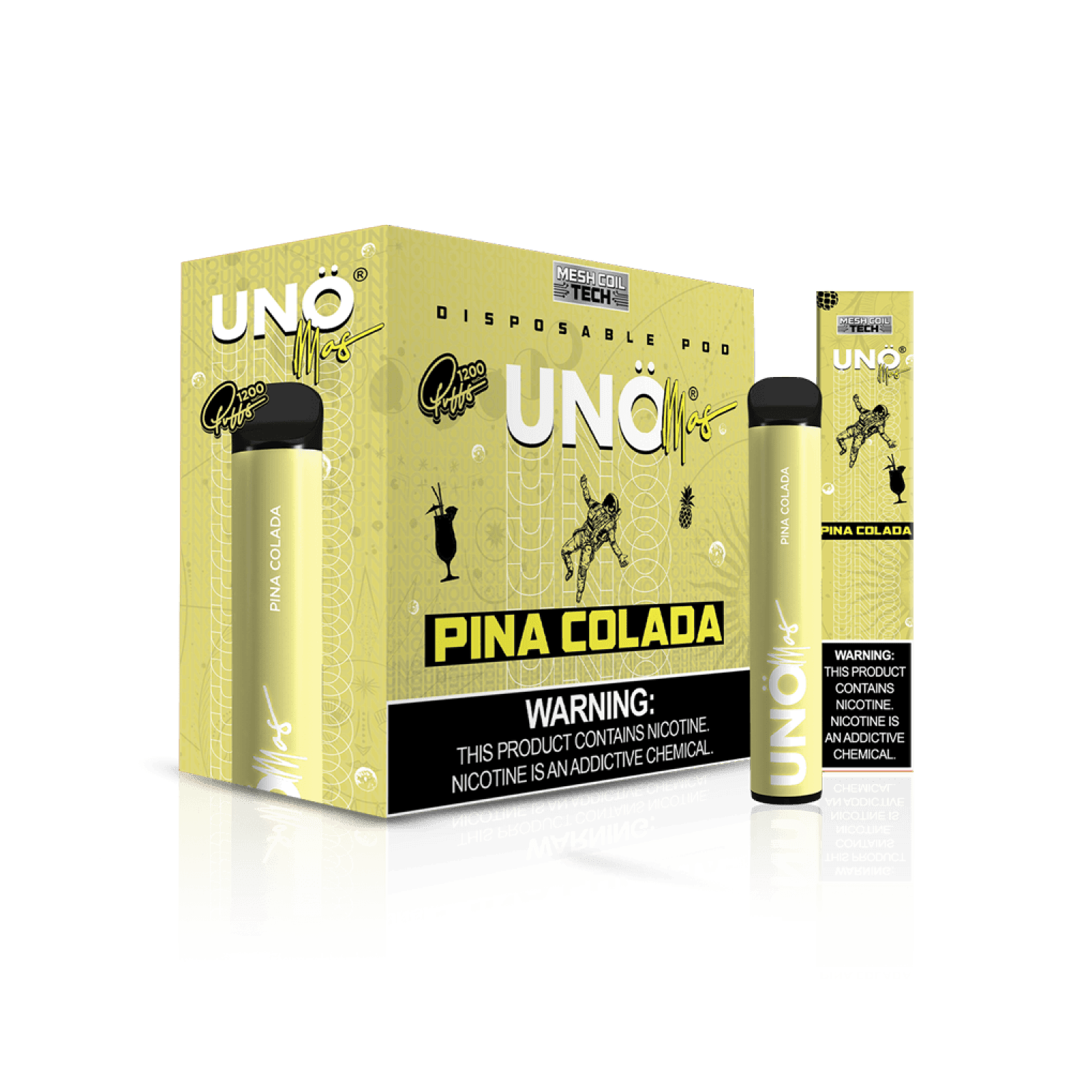 Uno Mas Disposable 5% | 1,200 Puffs