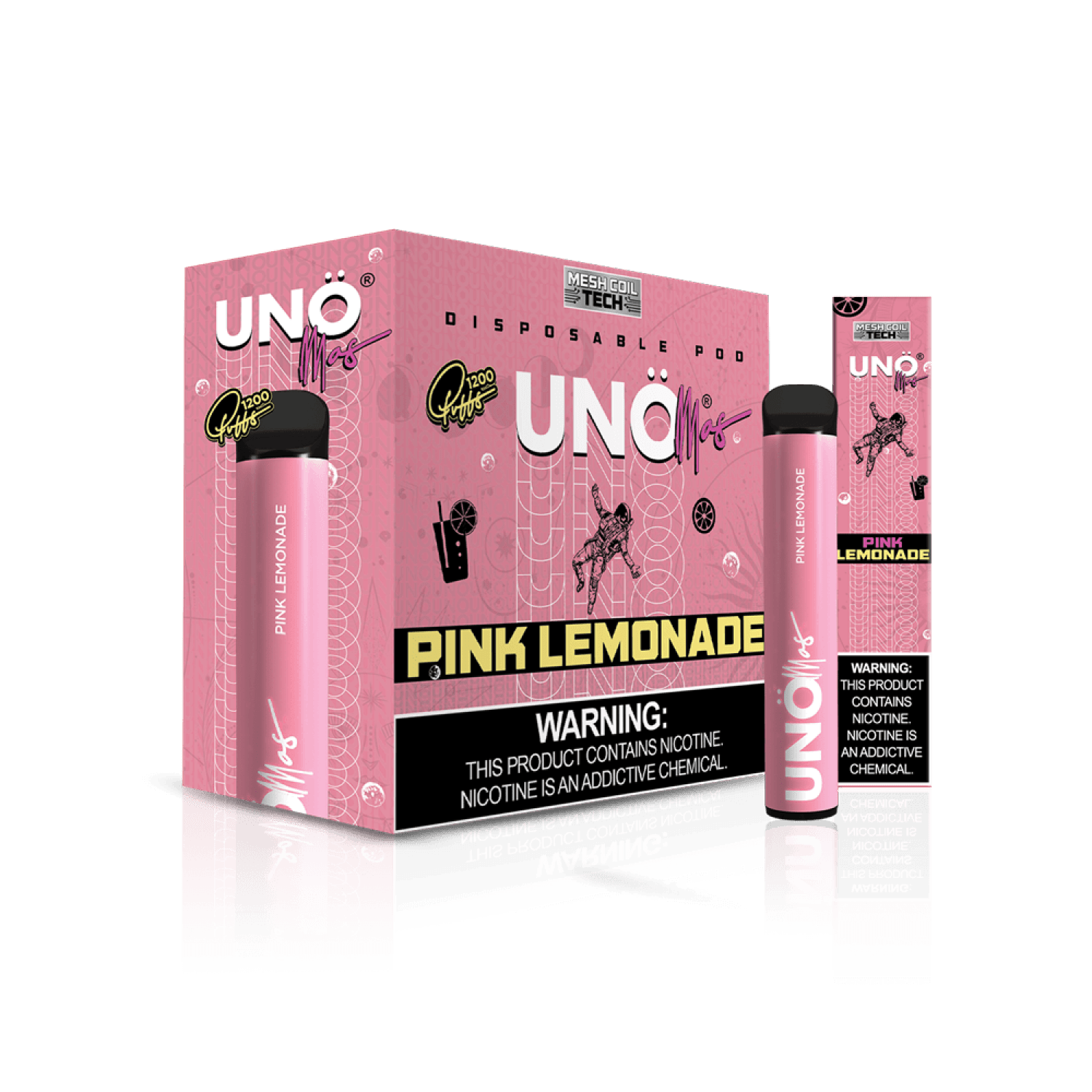 Uno Mas Disposable 5% | 1,200 Puffs