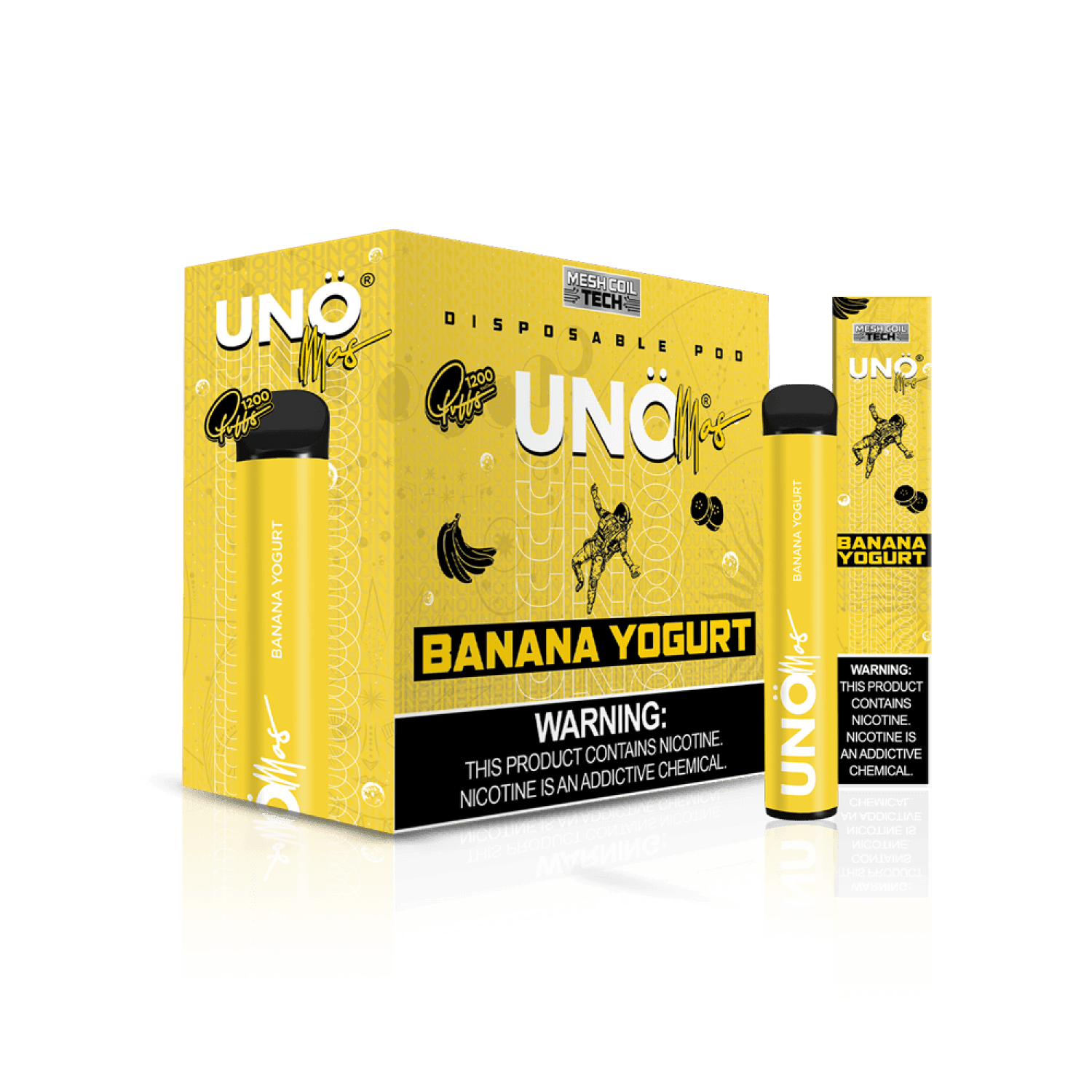 Uno Mas Disposable 5% | 1,200 Puffs