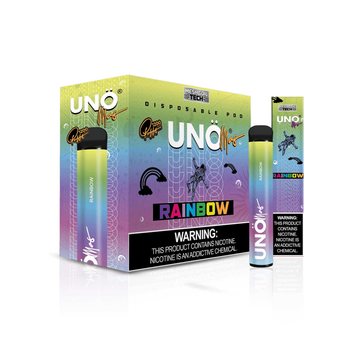 Uno Mas Disposable 5% | 1,200 Puffs