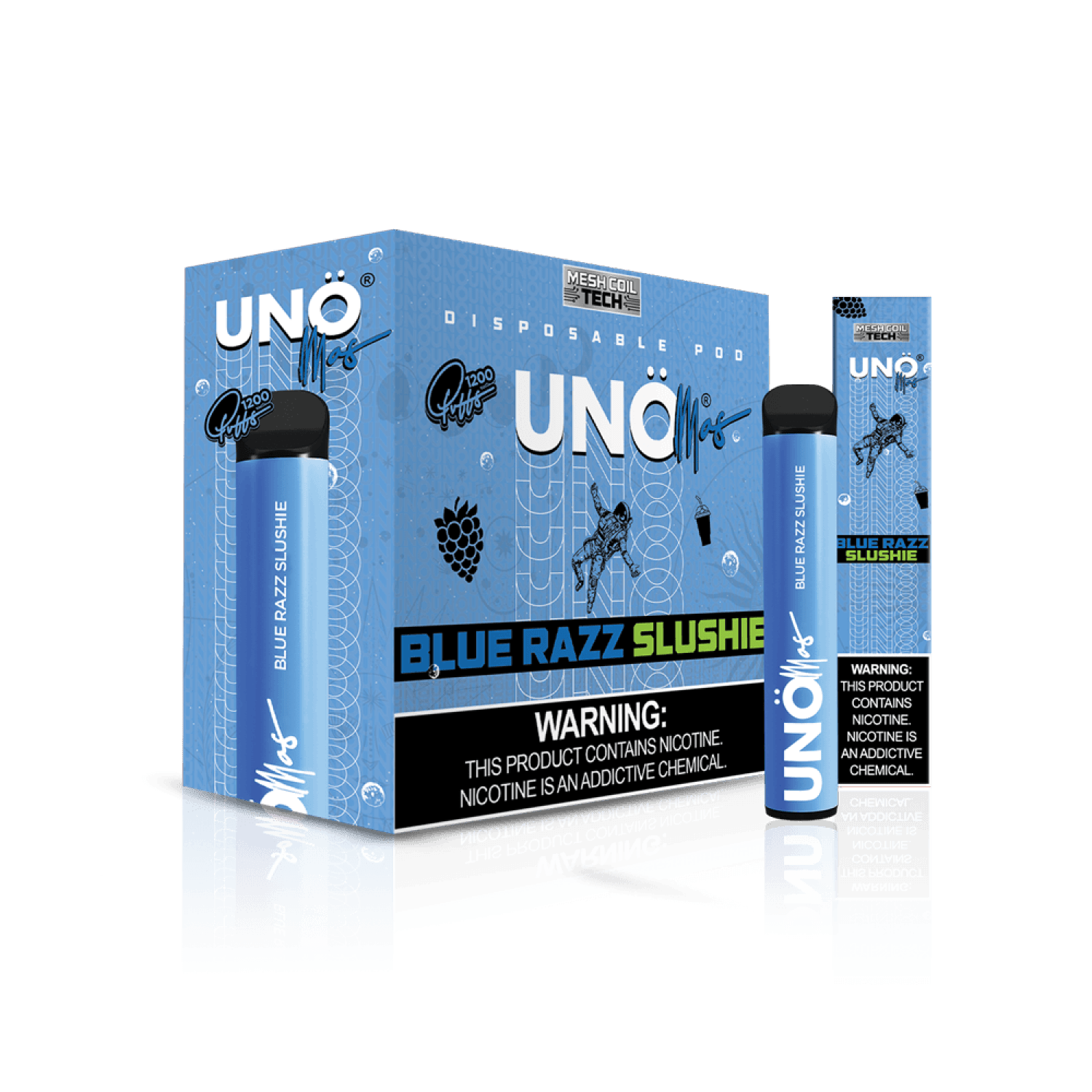 Uno Mas Disposable 5% | 1,200 Puffs