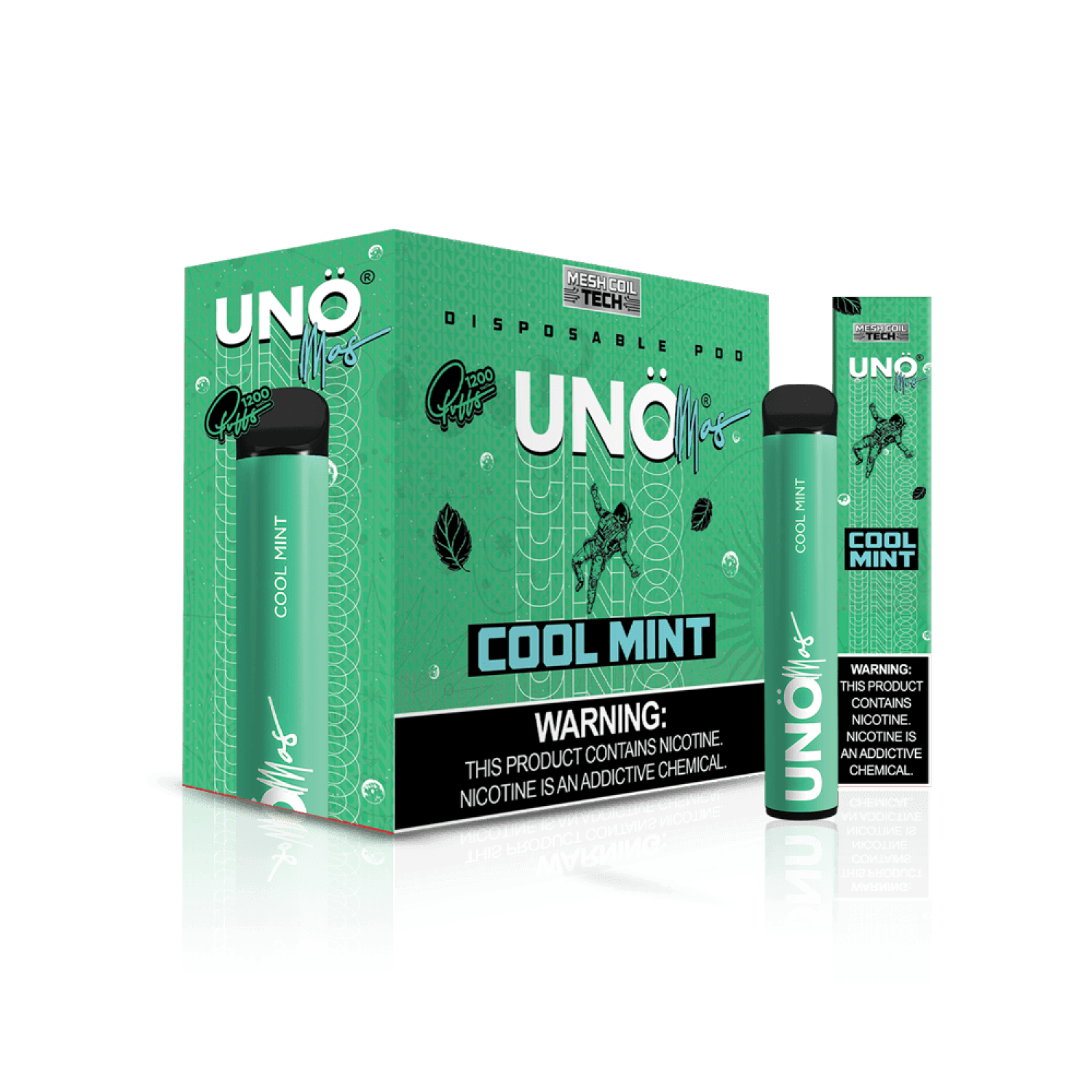 Uno Mas Disposable 5% | 1,200 Puffs