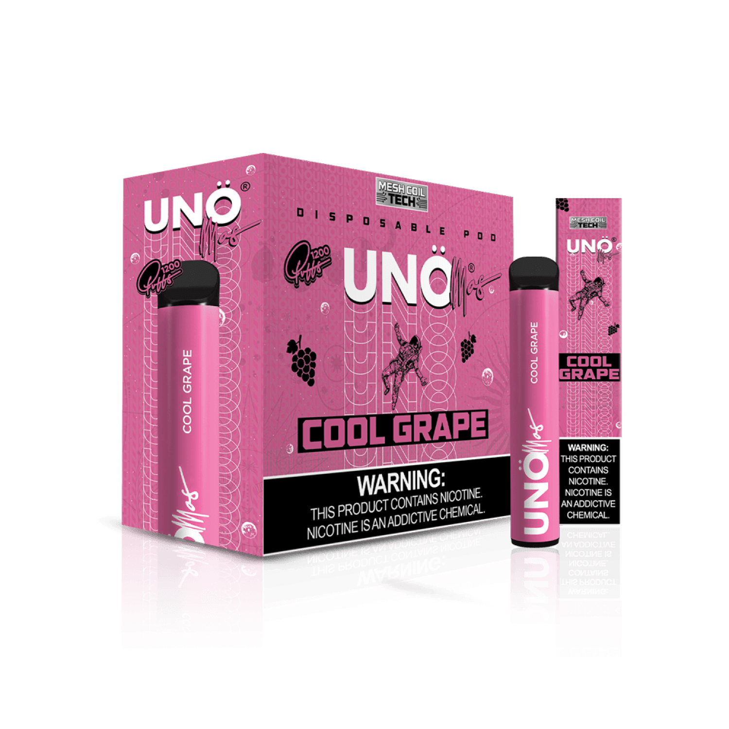 Uno Mas Disposable 5% | 1,200 Puffs