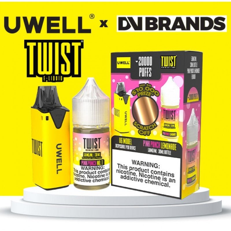 Uwell V6 Refillable Disposables + 30mL Juice Combo
